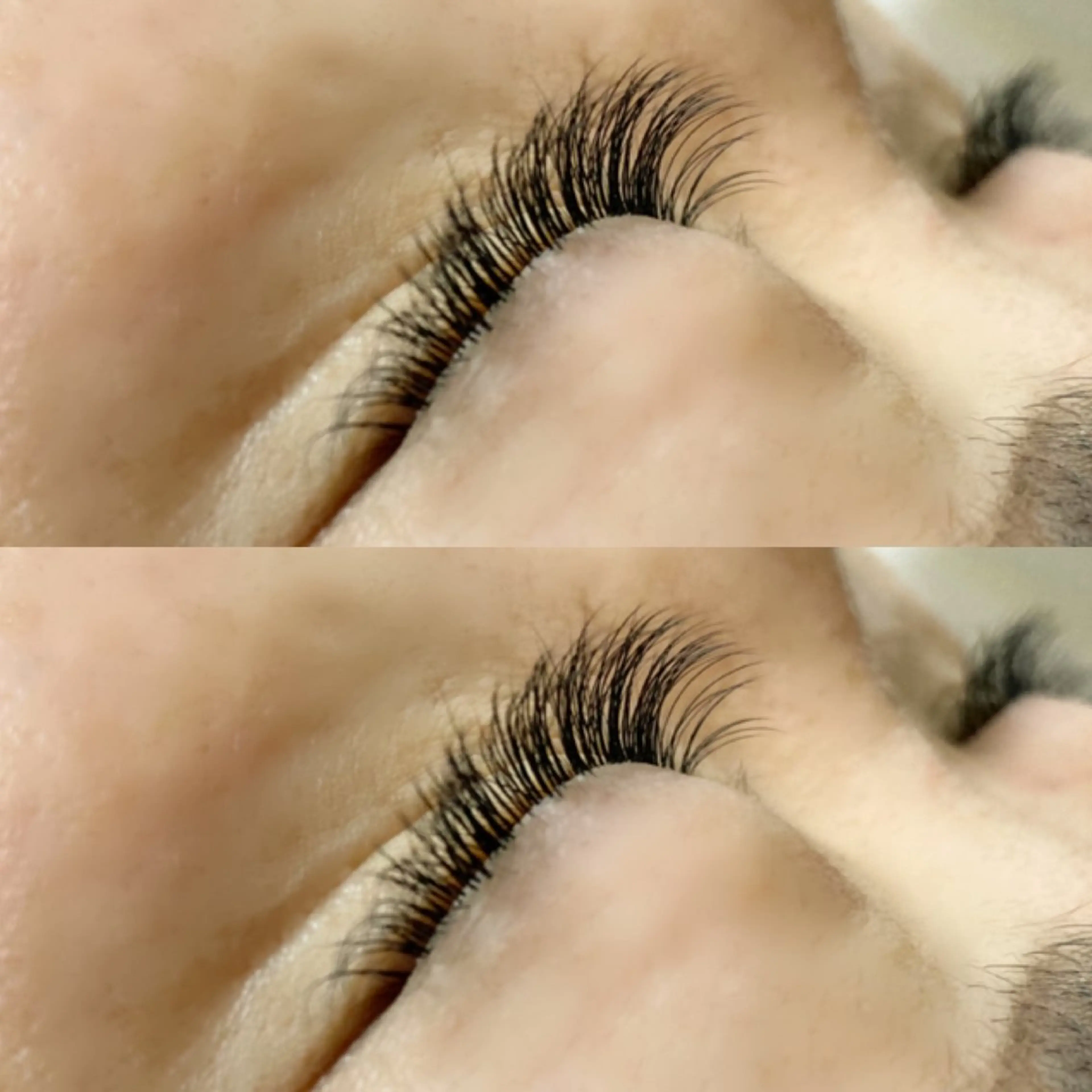 【カウンセリング/ケア/オフ付】フラットラッシュ上120本迄（ナチュラル）の写真