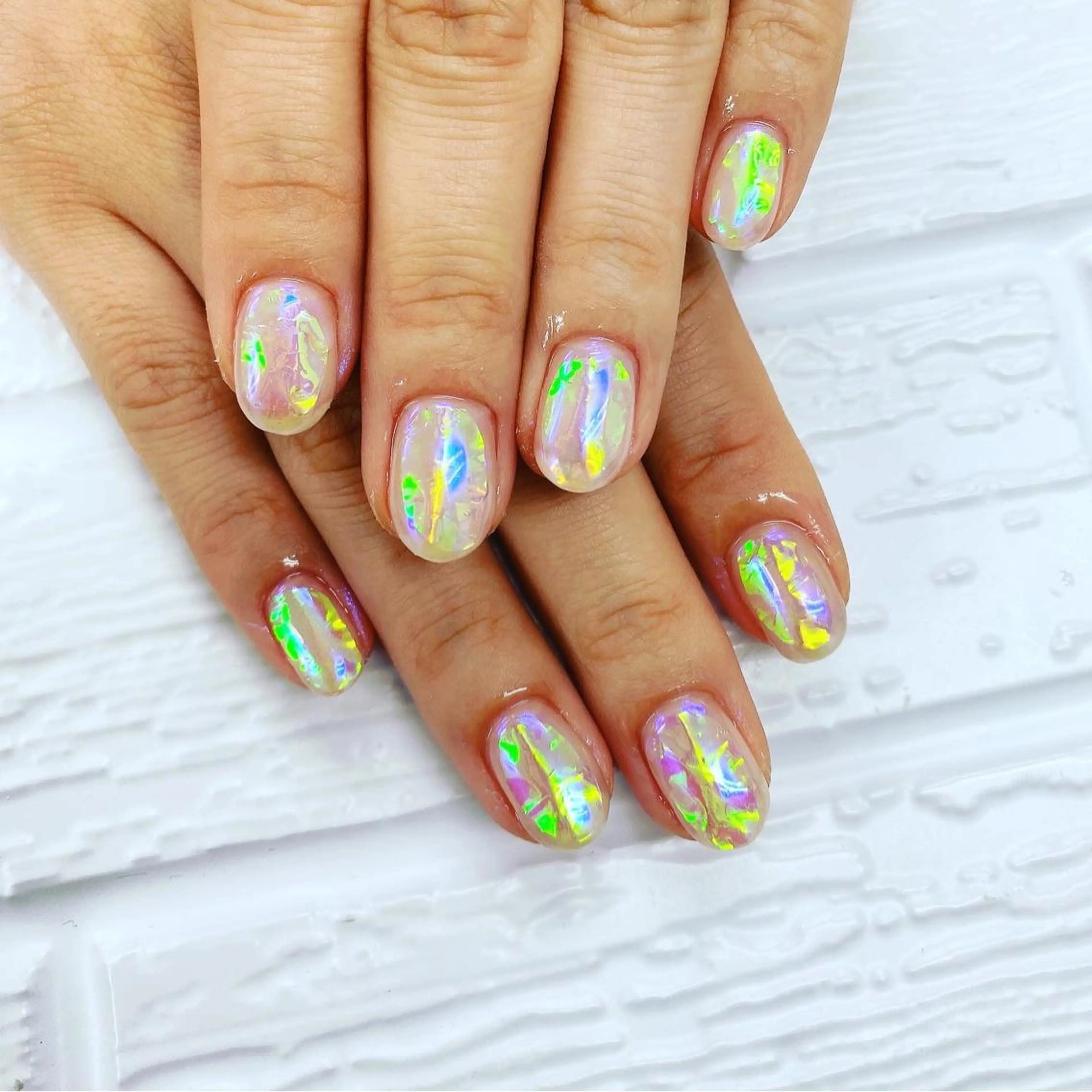 ネイル 氷ネイル・うるうるネイル N._._.claw[エヌクロー]所属・N._._. clawのネイルデザイン