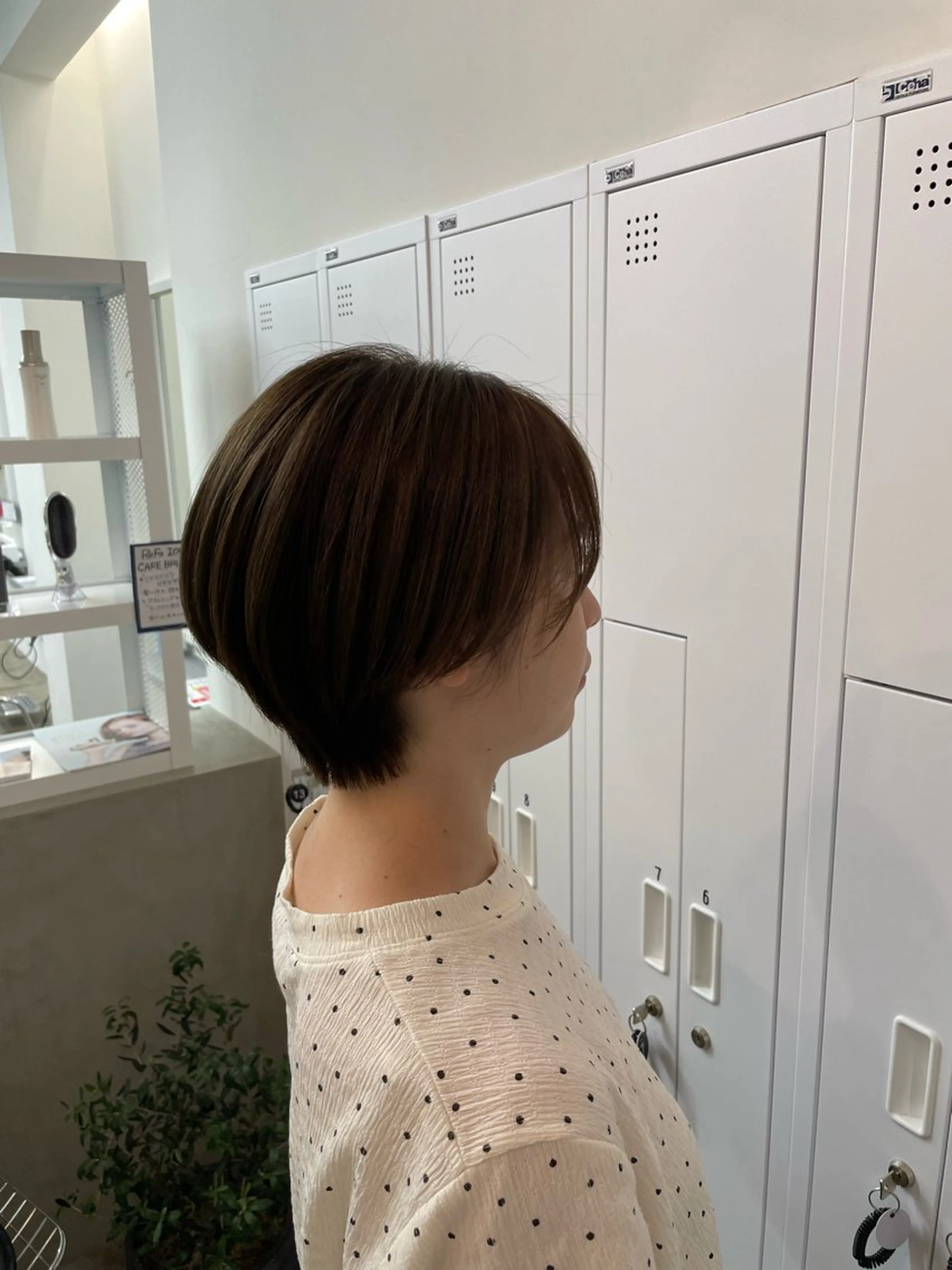ショート 立野 莉央のヘアスタイル