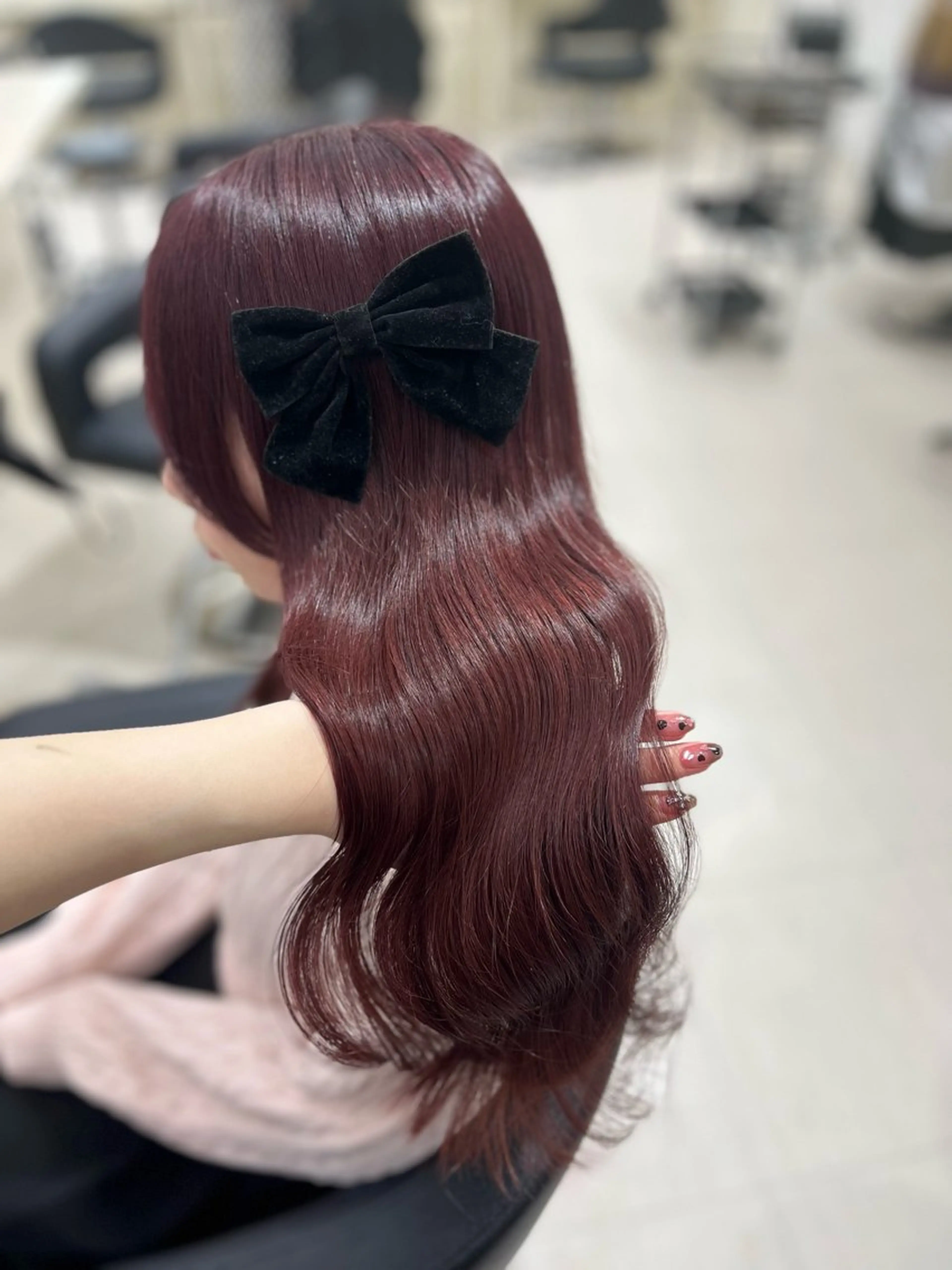 カラー ヘアカラー トリートメント ベージュ・ラベンダー カラー🎀りりのヘアスタイル