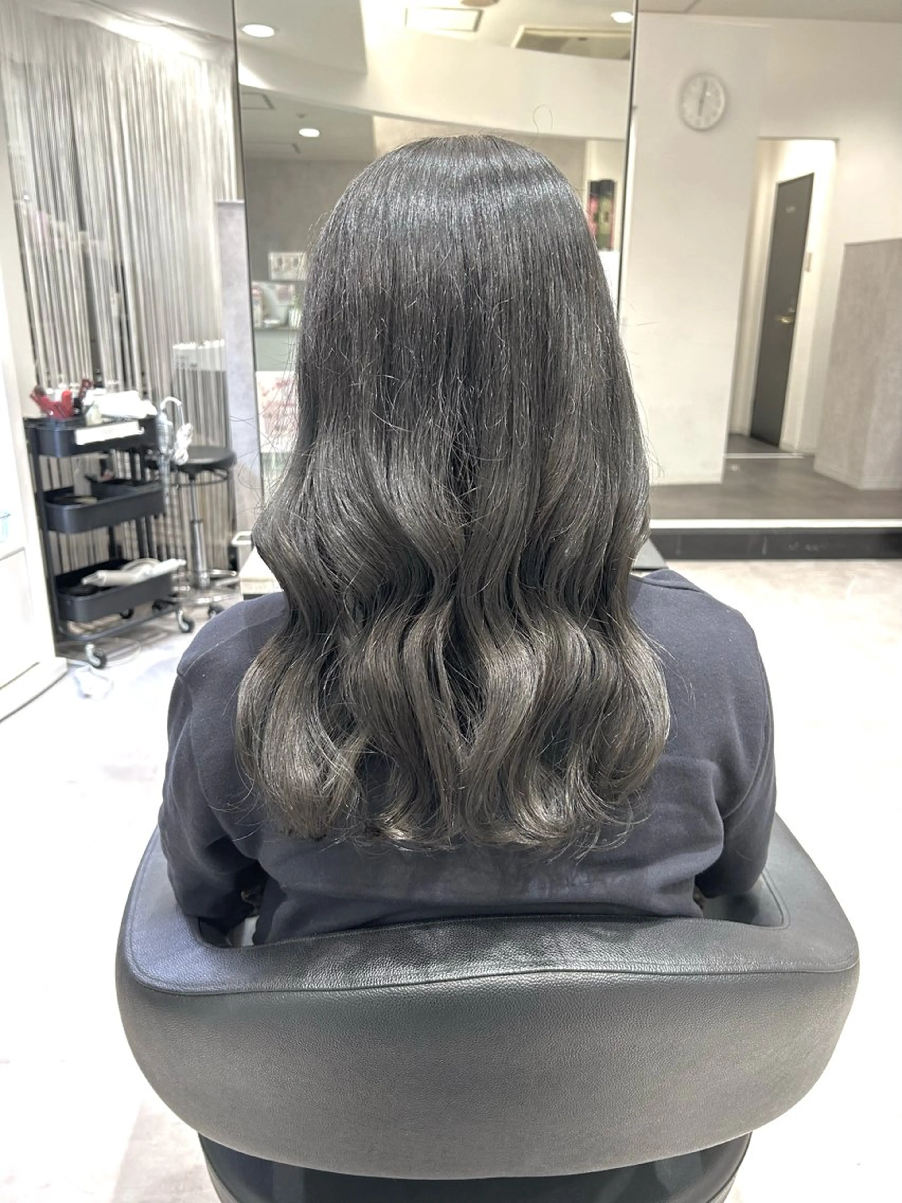 セミロング ヘアカラー 岡田 祐果のマツエク・マツパデザイン