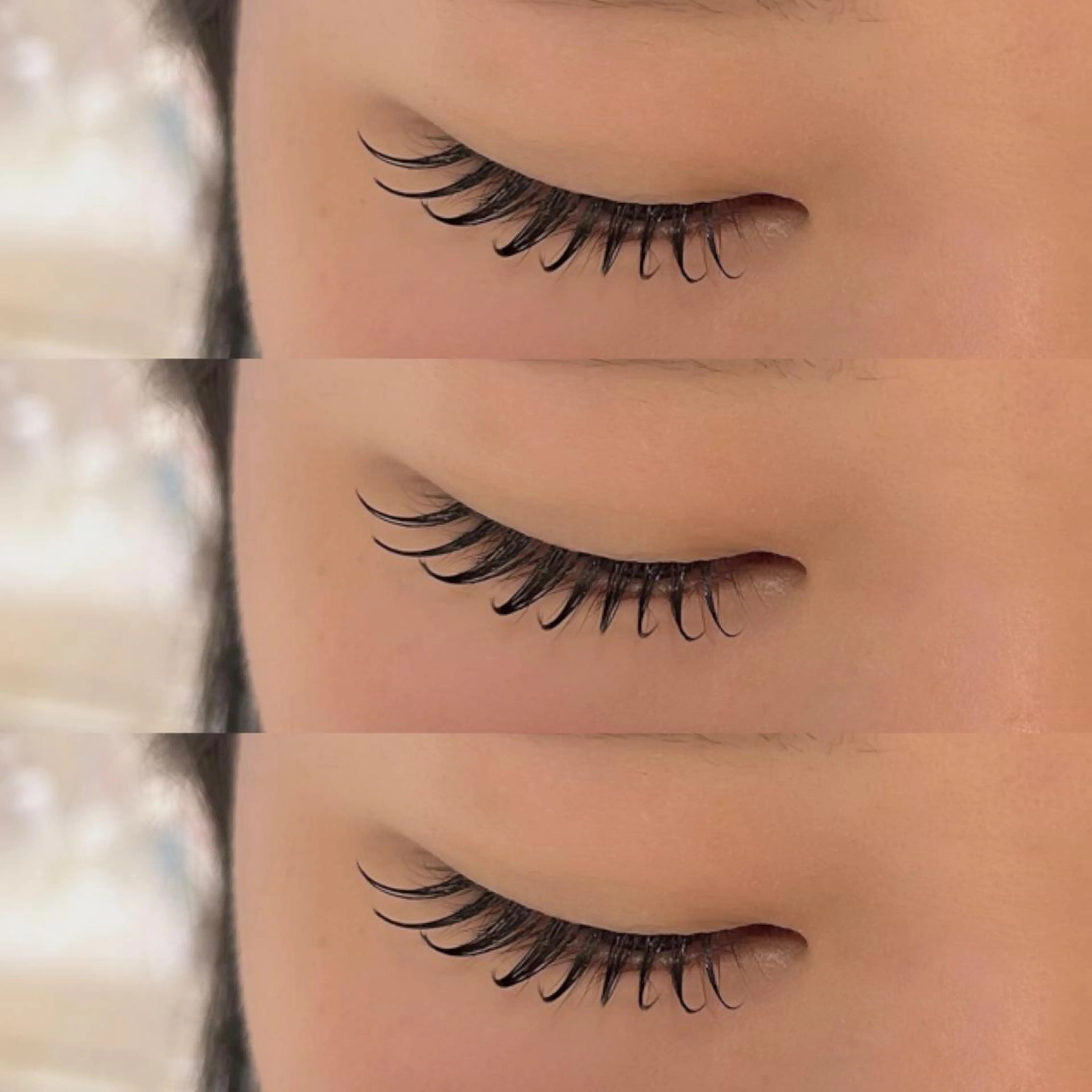 マツエク・マツパ 束感まつ毛 韓国風マツエク Lily所属・ᴄʜɪʜɪʀᴏ ♡のマツエク・マツパデザイン