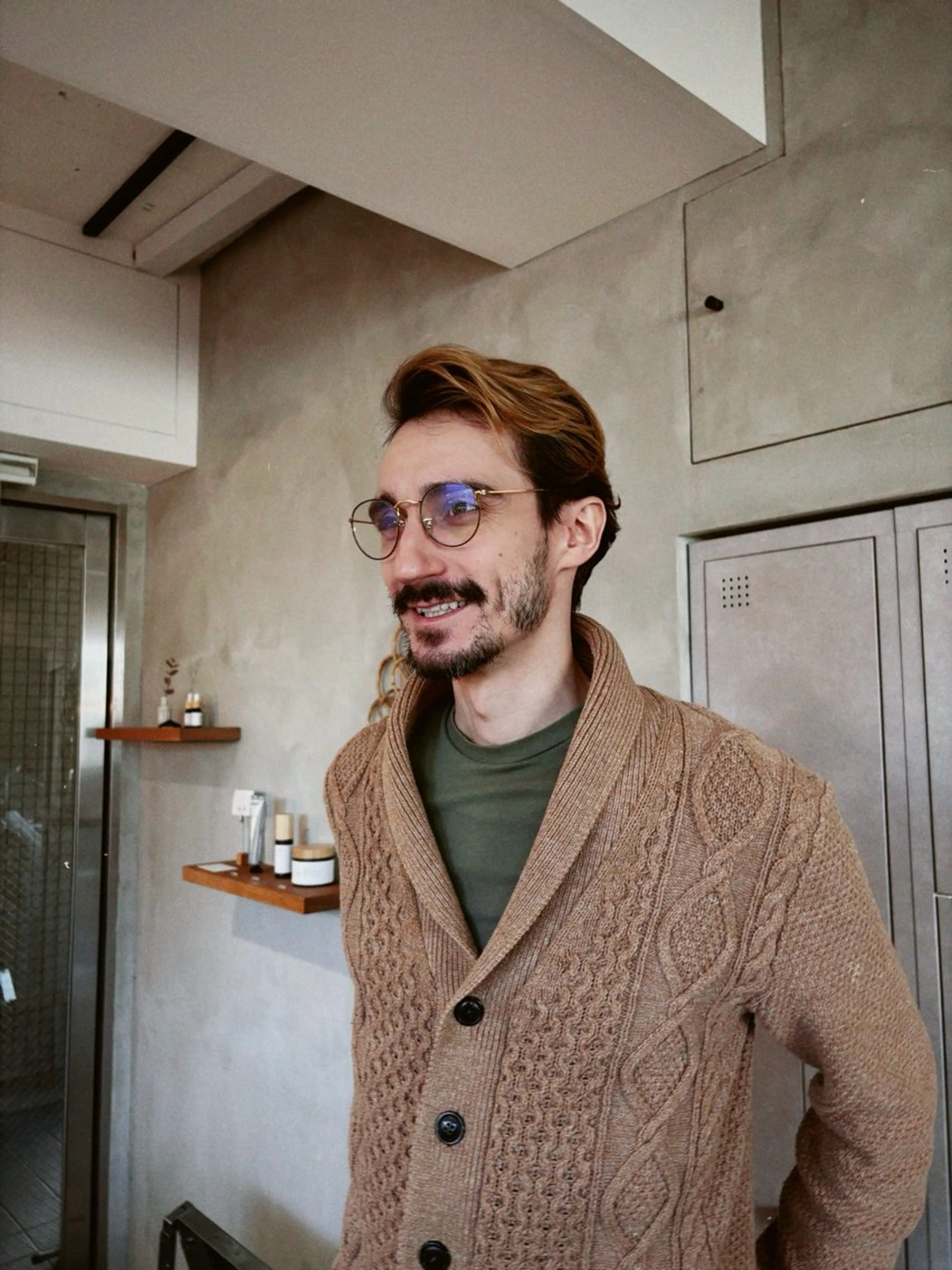 ショート メンズ オールバック カット 大人メンズショート/ ナチュラルヘア/福田のヘアスタイル