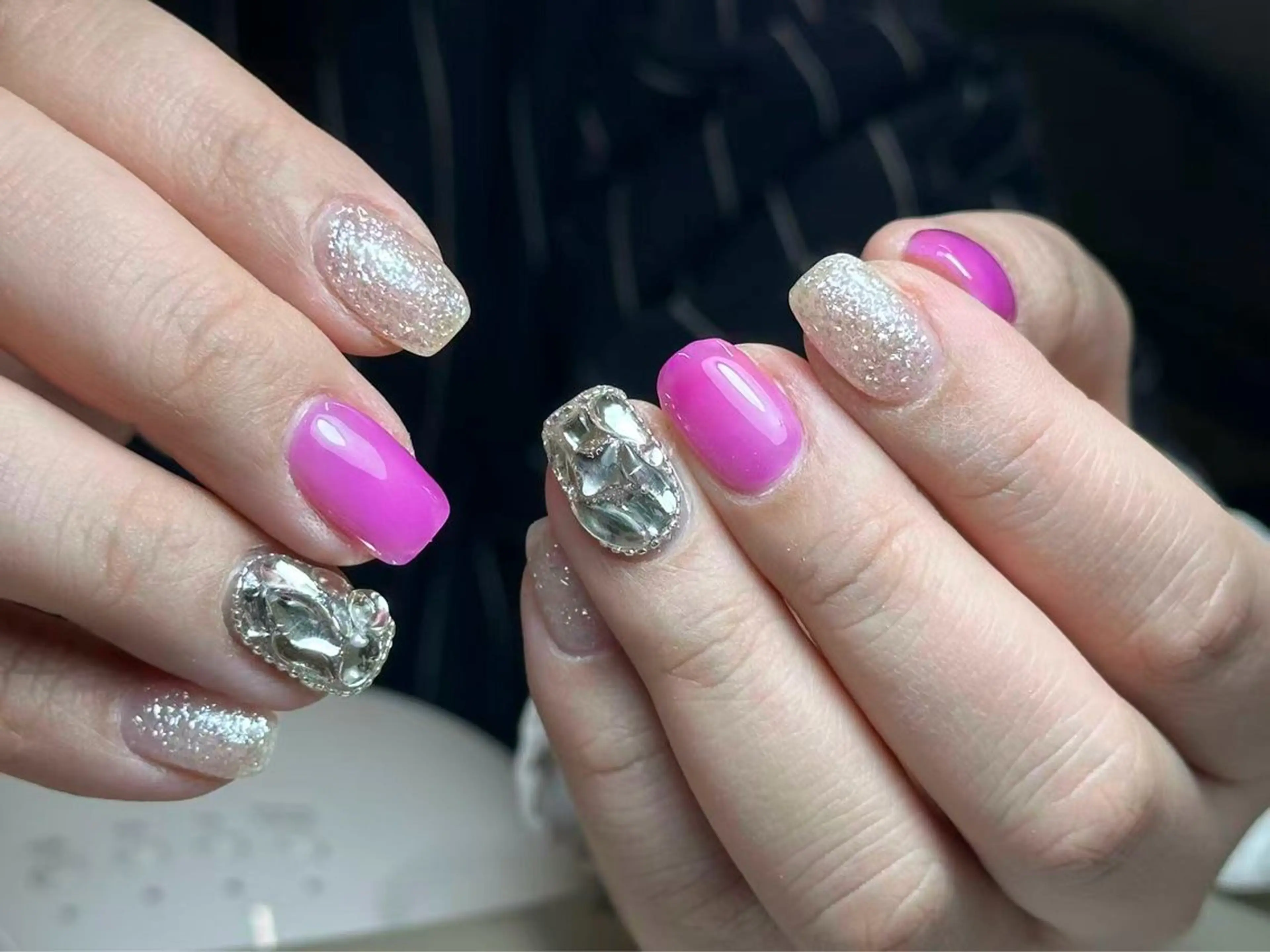 ネイル アートネイル 韓国ネイル 持ち込み ニュアンスネイル ワンカラーネイル イブ ネイリのネイルデザイン