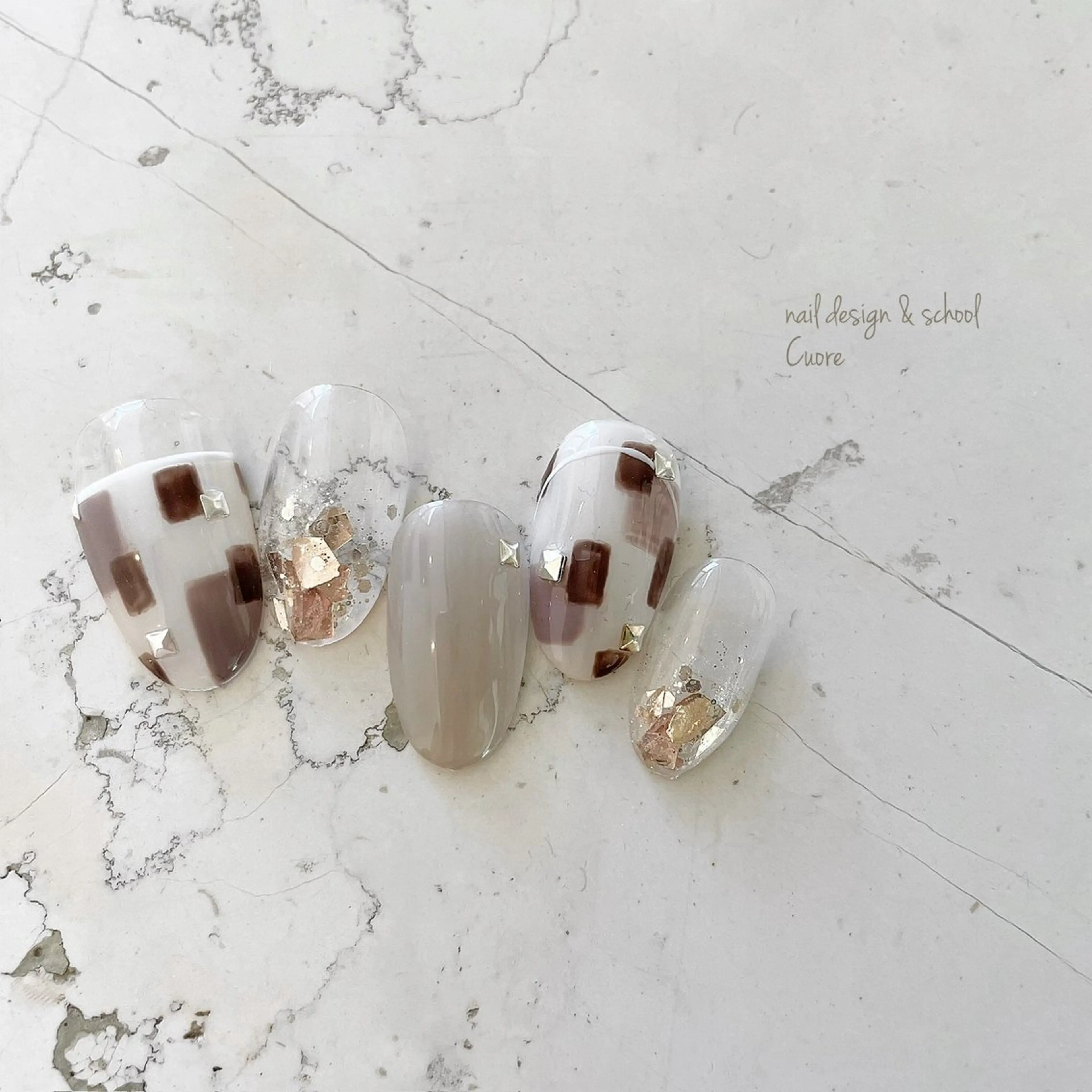 ネイル Cuore谷岡紗妃/ 宮崎台のネイルデザイン