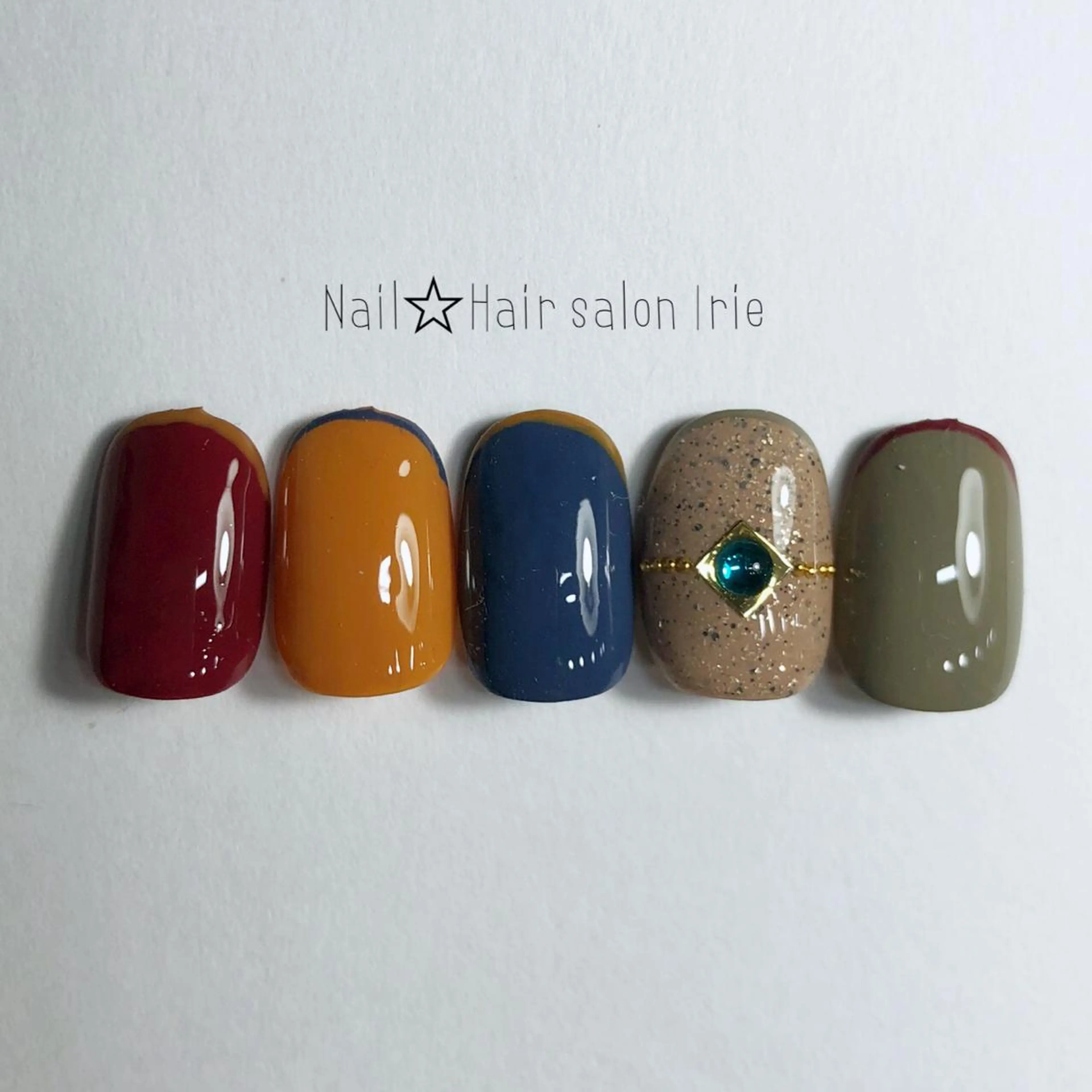 ネイル ハンドネイル Hair salon Irie所属・與儀 知佳のネイルデザイン