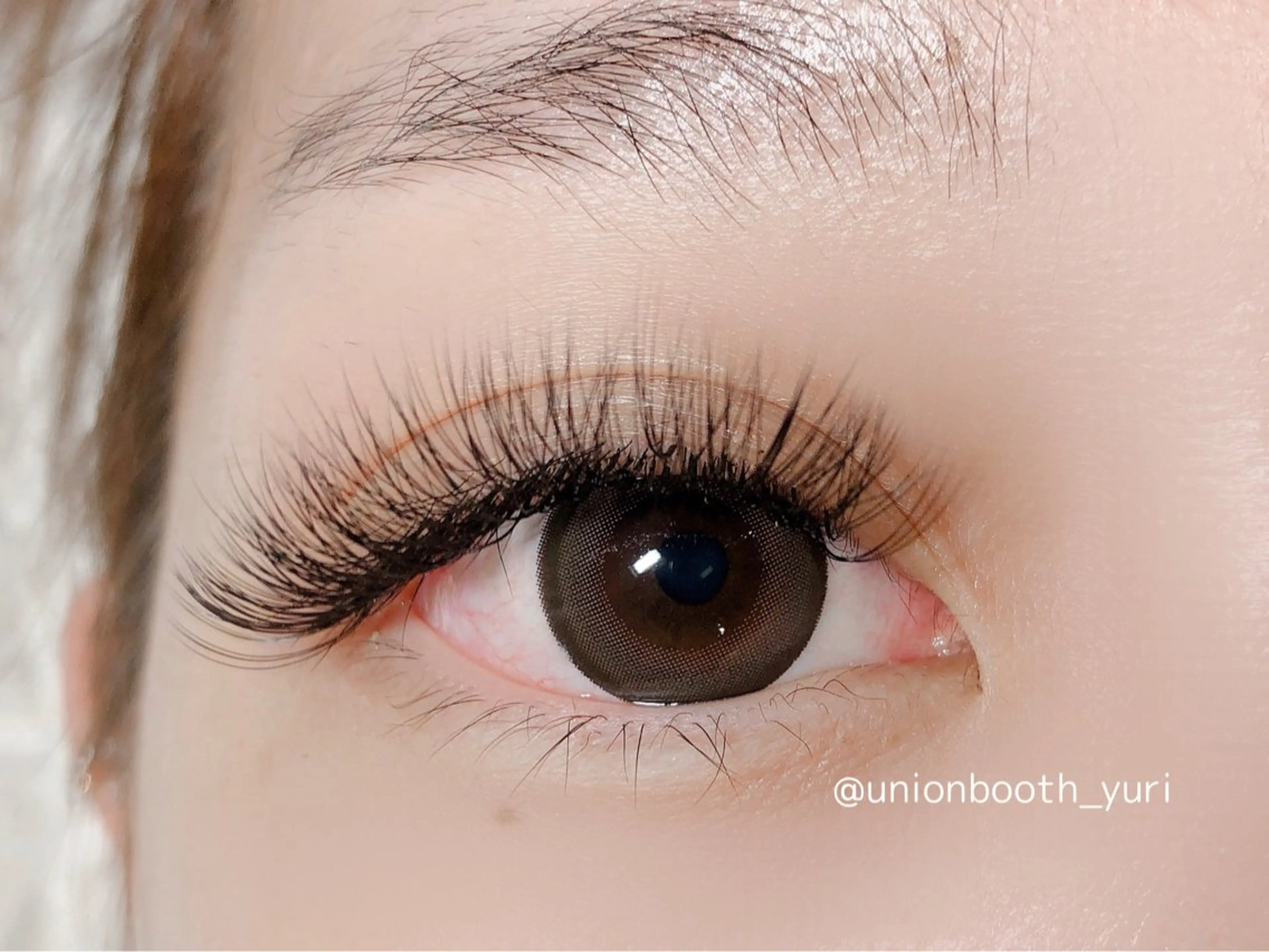 マツエク・マツパ UNIONBOOTH YURIのマツエク・マツパデザイン