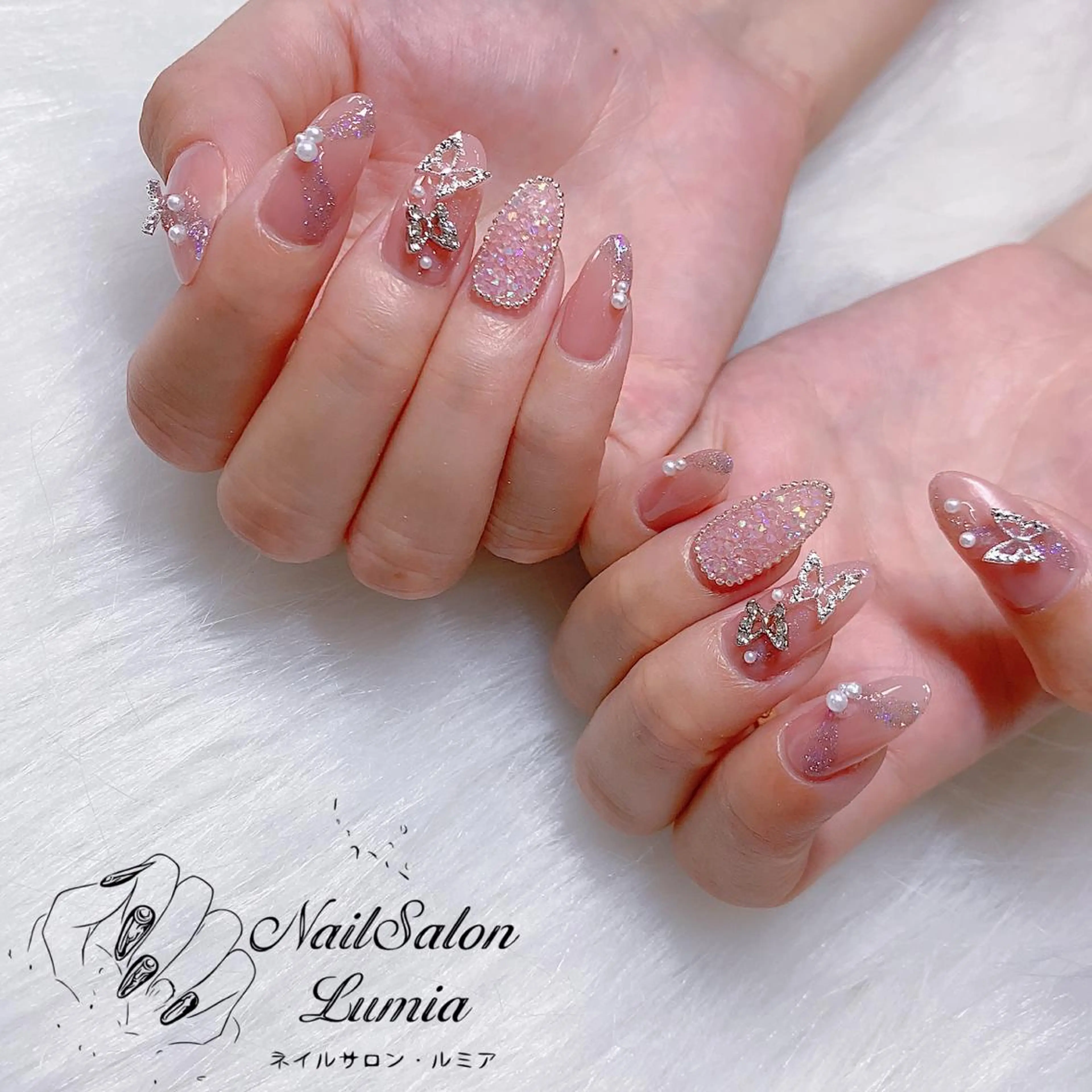 ネイル ハンドネイル ネイルサロン ルミア Lumia 店長のネイルデザイン