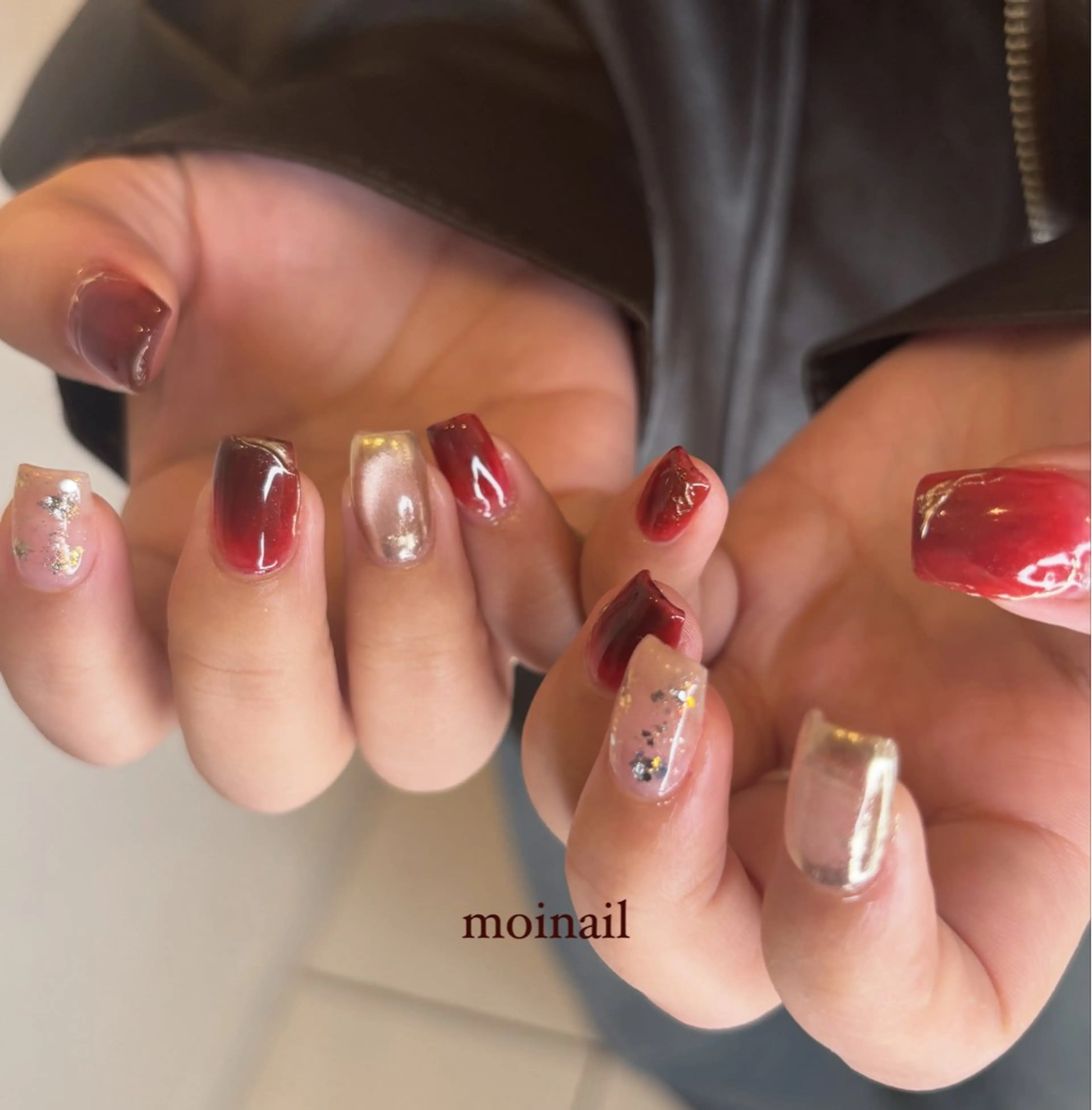 ネイル ハンドネイル moi nail ˙⋆.˚のネイルデザイン
