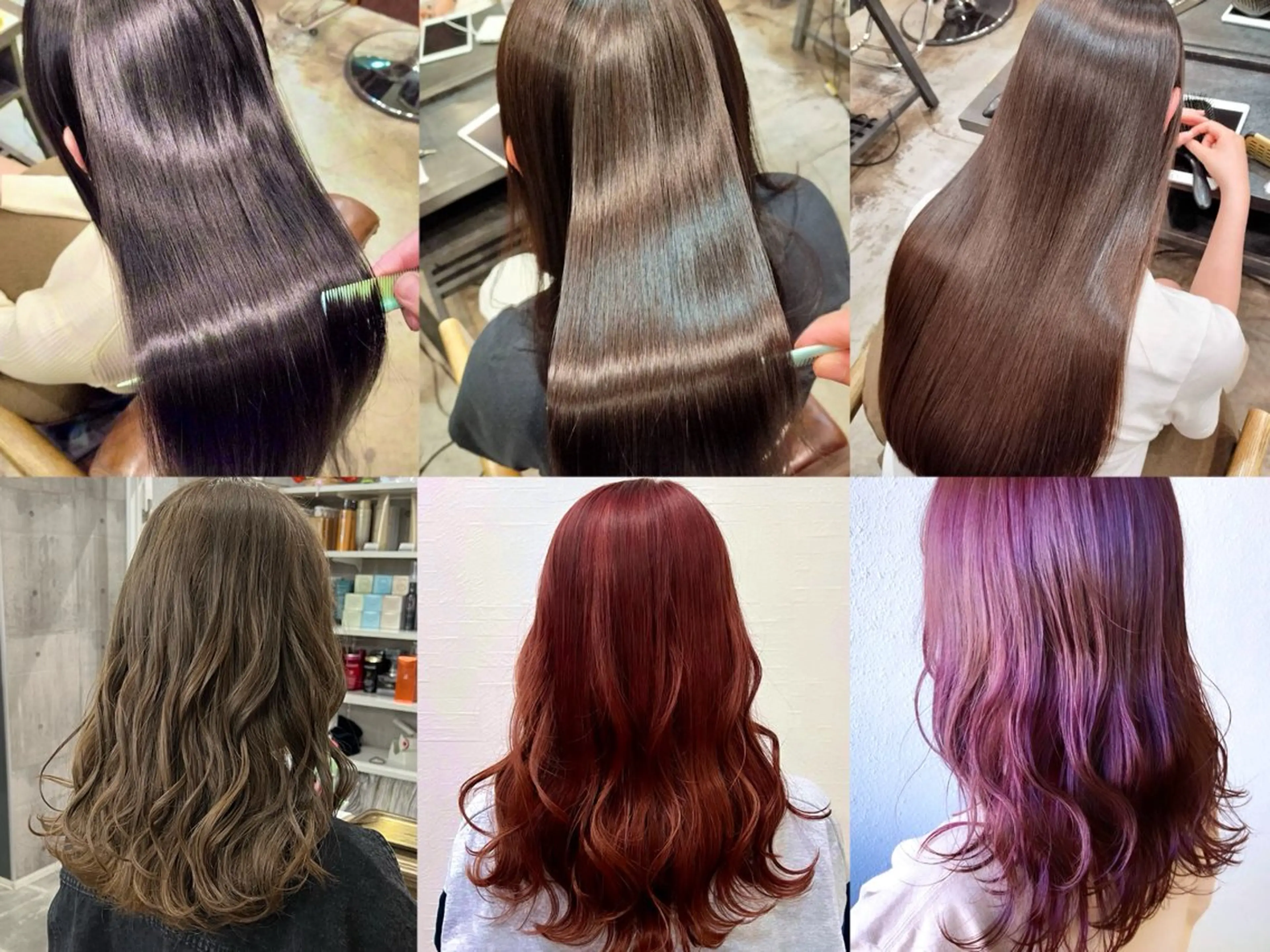 ロング カラー カット ヘアカラー トリートメント 髪質改善×韓国風× 透明感💐深江裕稀のヘアスタイル