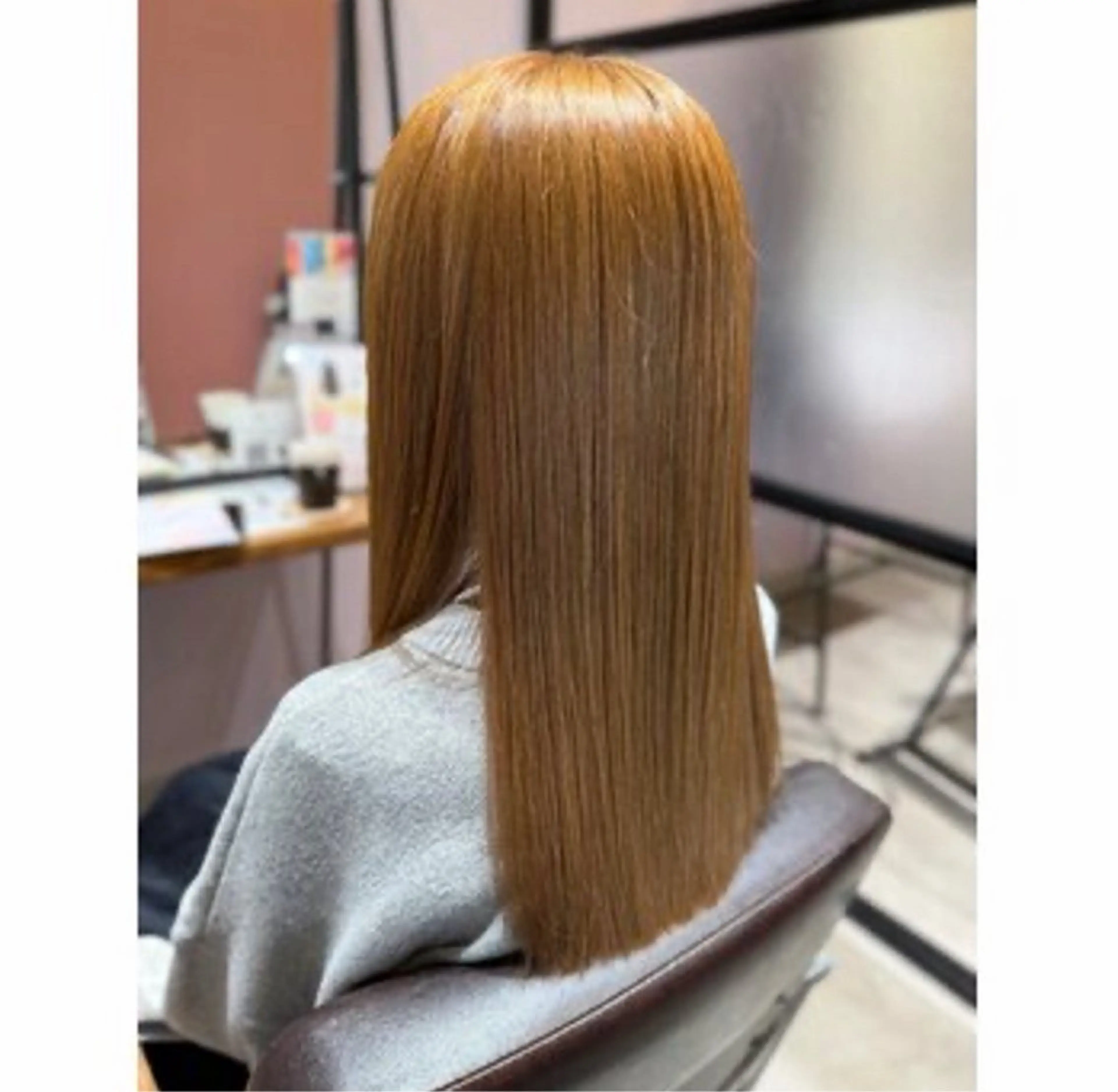 カラー ヘアカラー 梶 瑞希のヘアスタイル