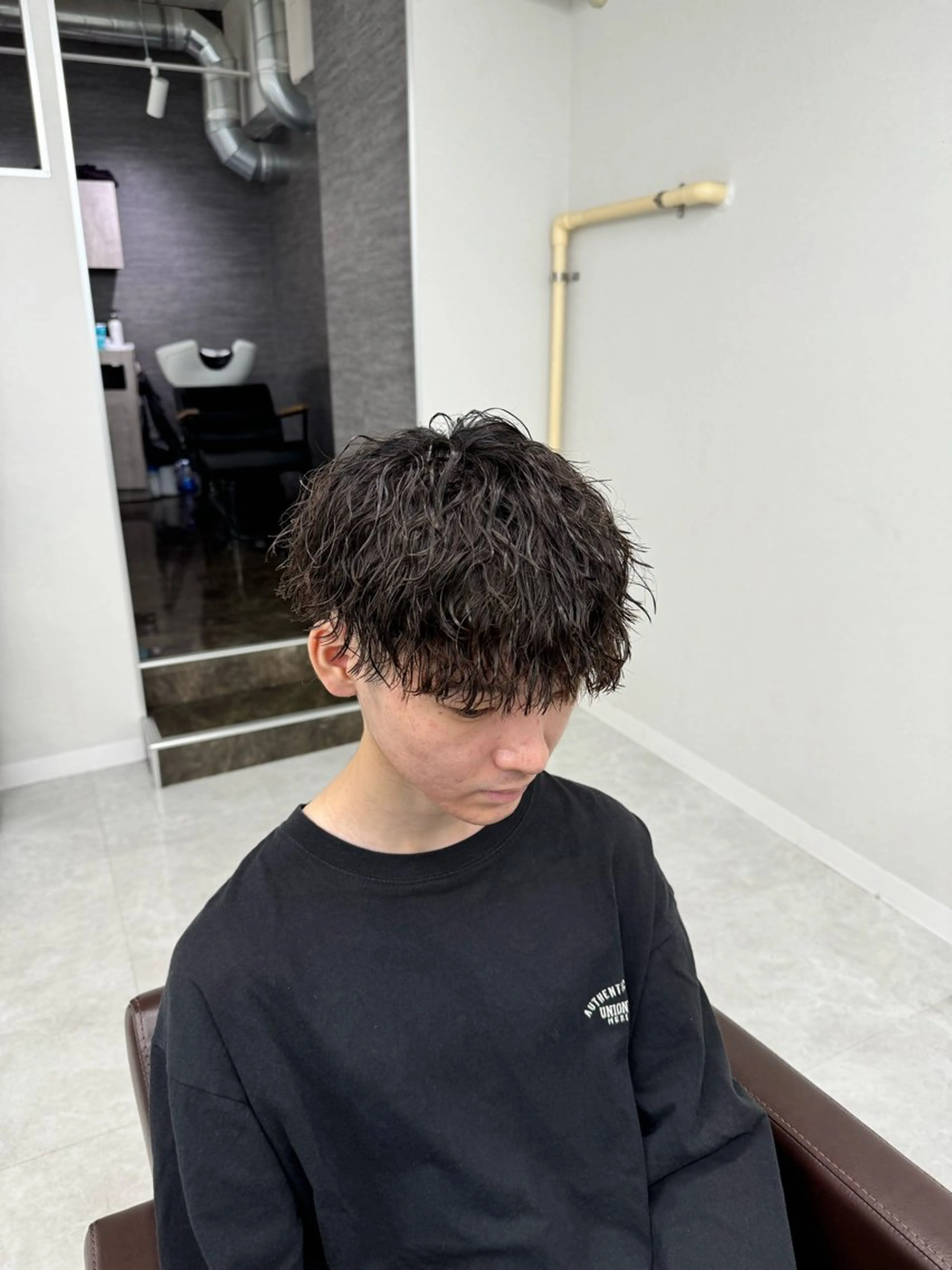 ショート パーマ メンズ メンズパーマ名人 TAKUMAのヘアスタイル