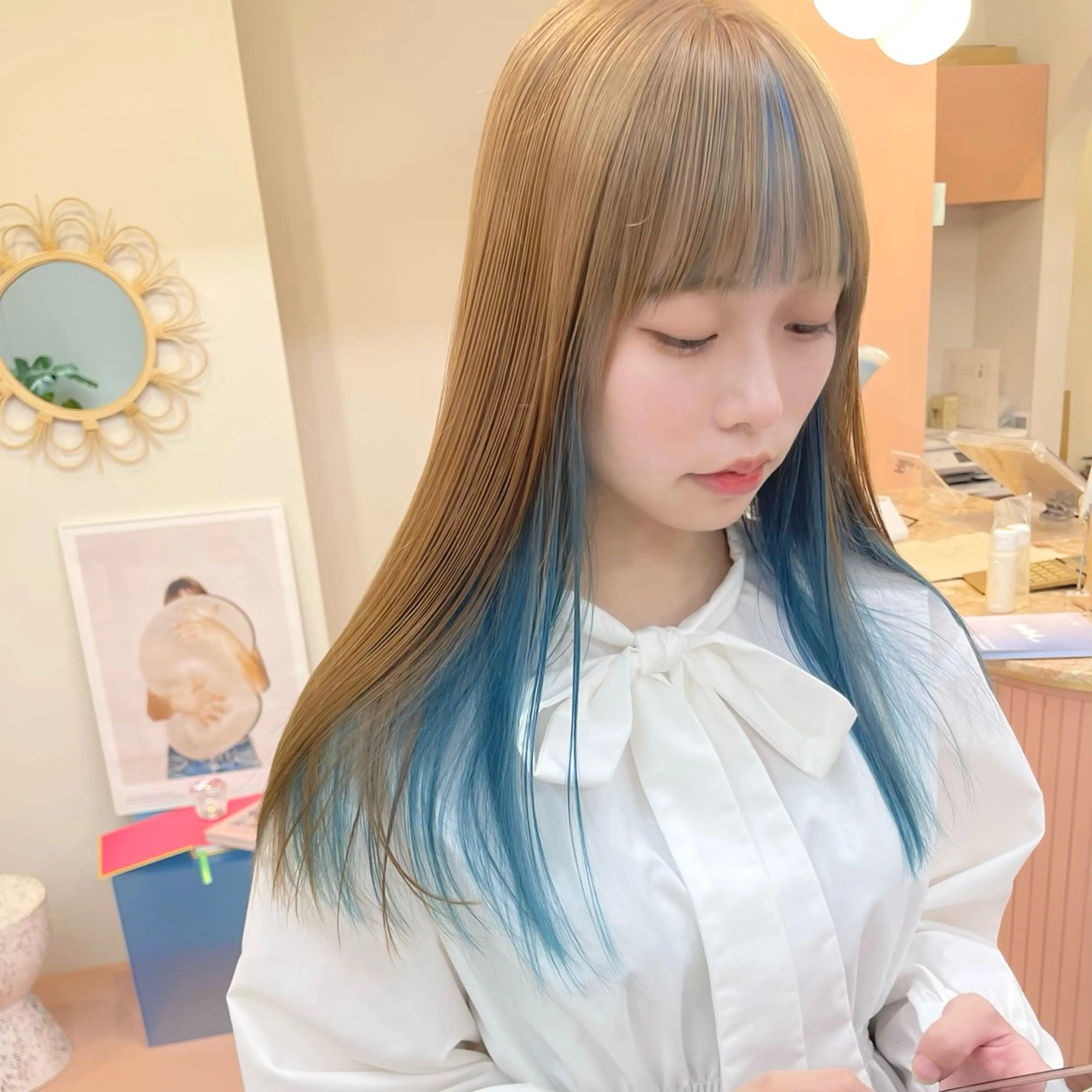 カット + インナーカラー + トリートメントの写真