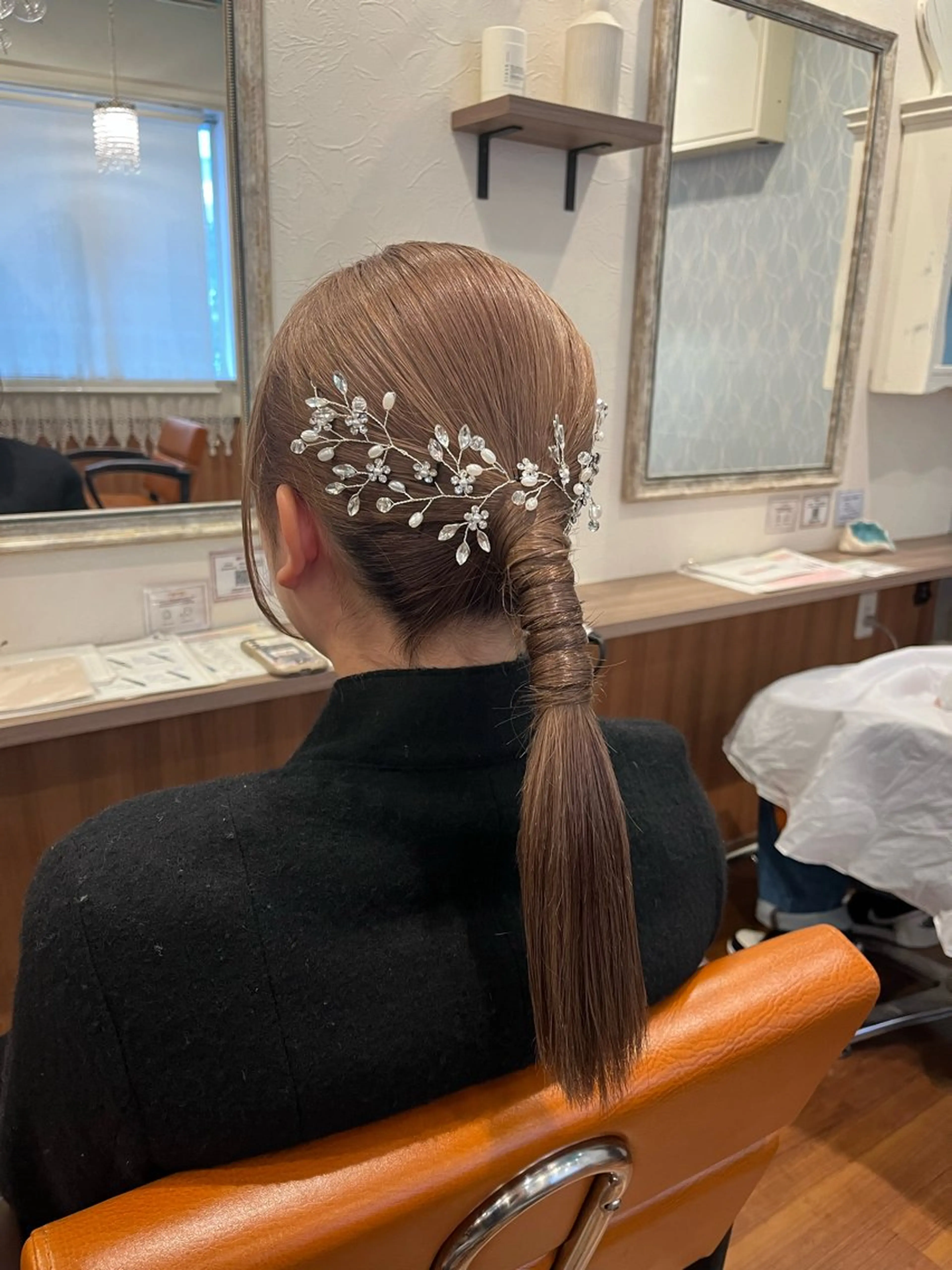 ロング Chocolat阿部野所属・なかじま ささらのヘアスタイル