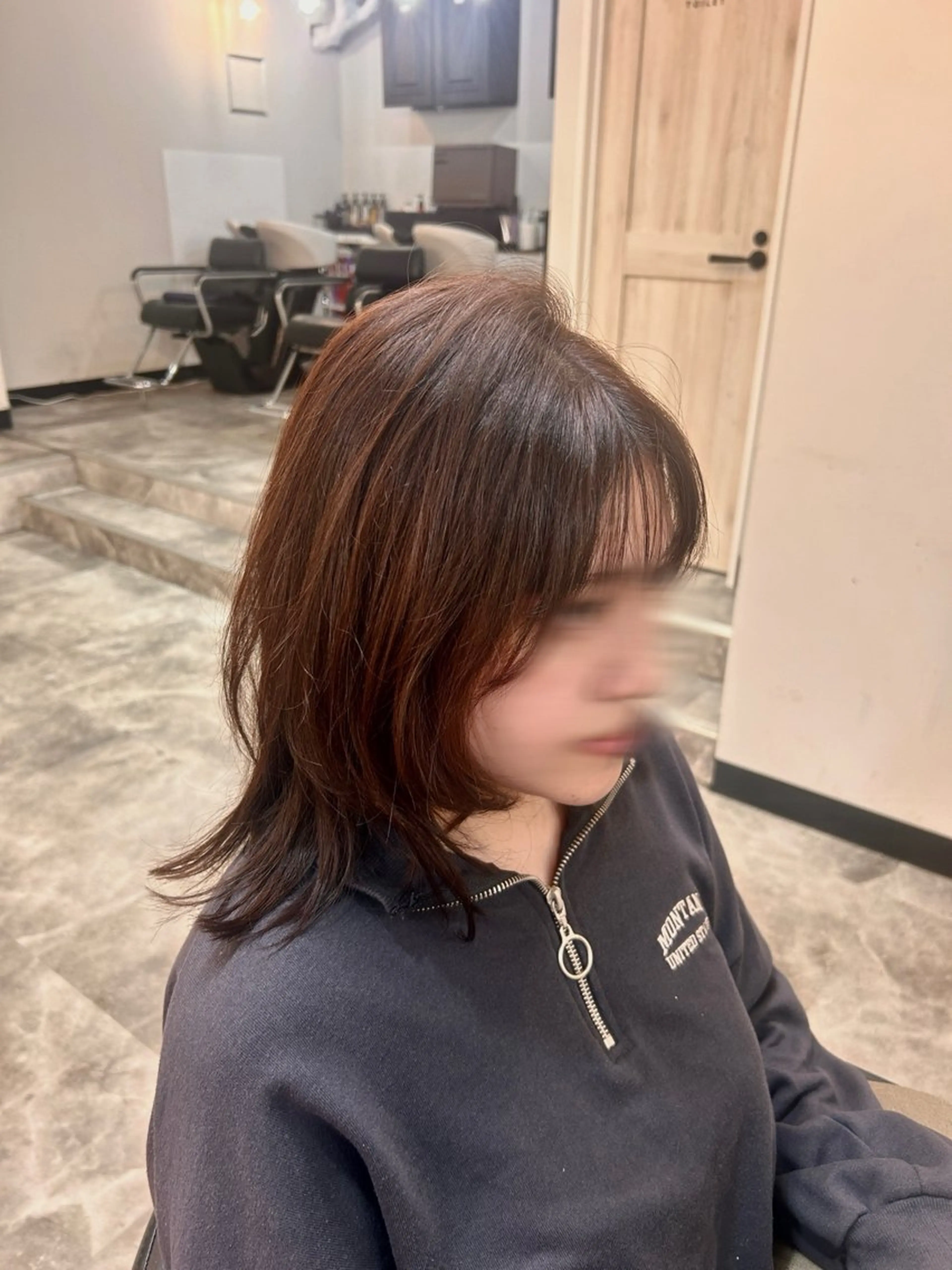 ミディアム モデル募集中 🌷スズのヘアスタイル