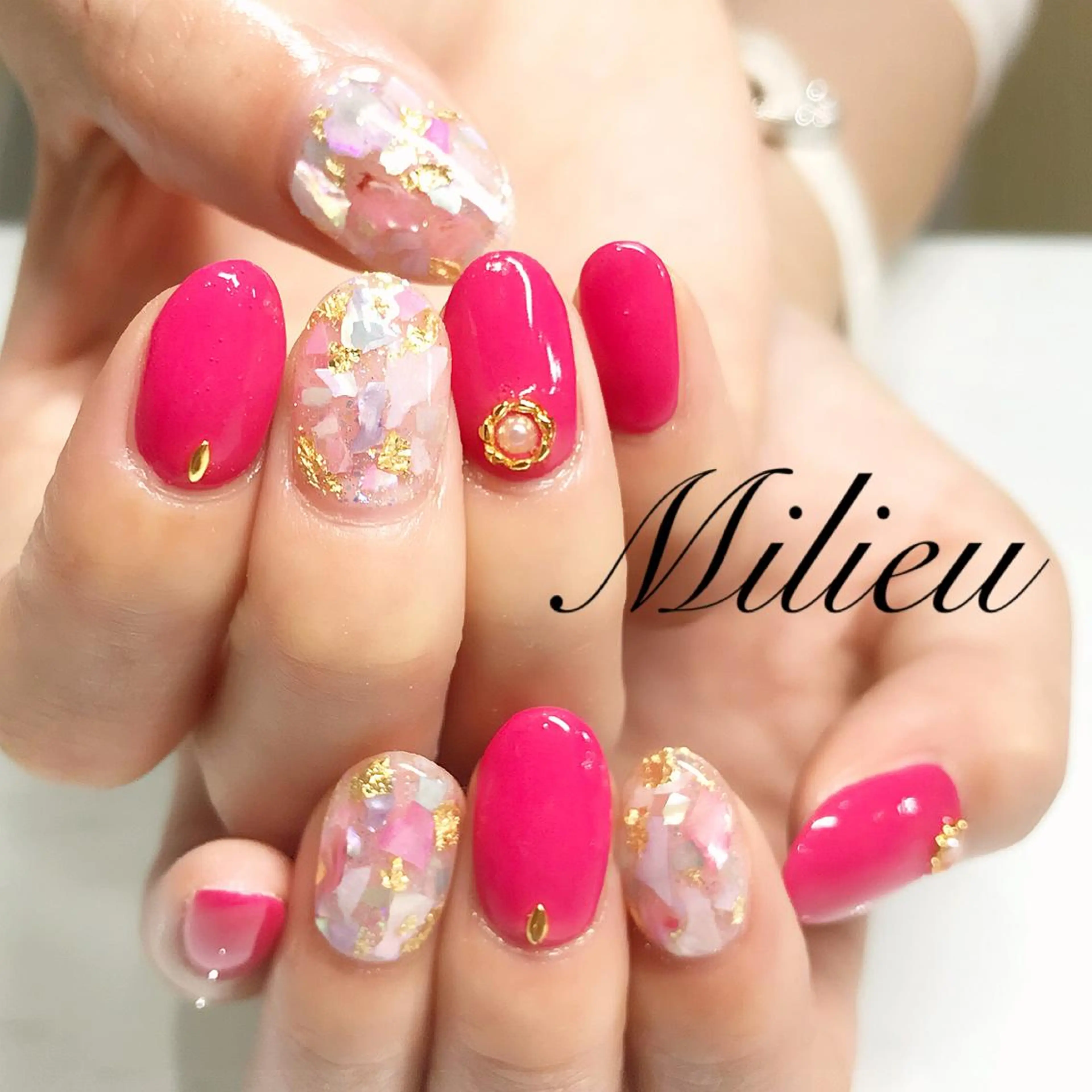 ネイル ジェルネイル ハンドネイル 吉澤 圭のネイルデザイン