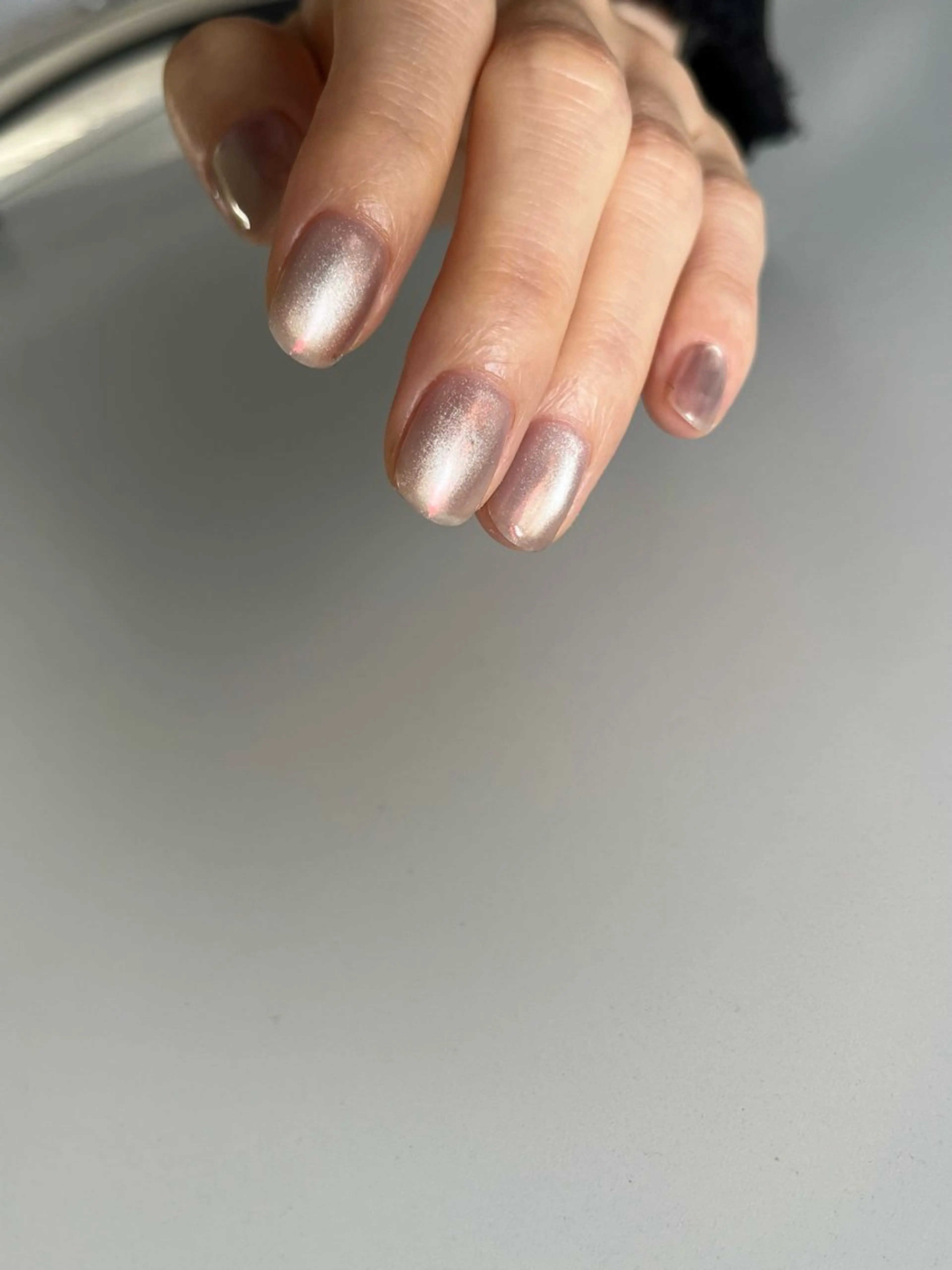 ネイル マグネットネイル ミラーネイル naru .のネイルデザイン