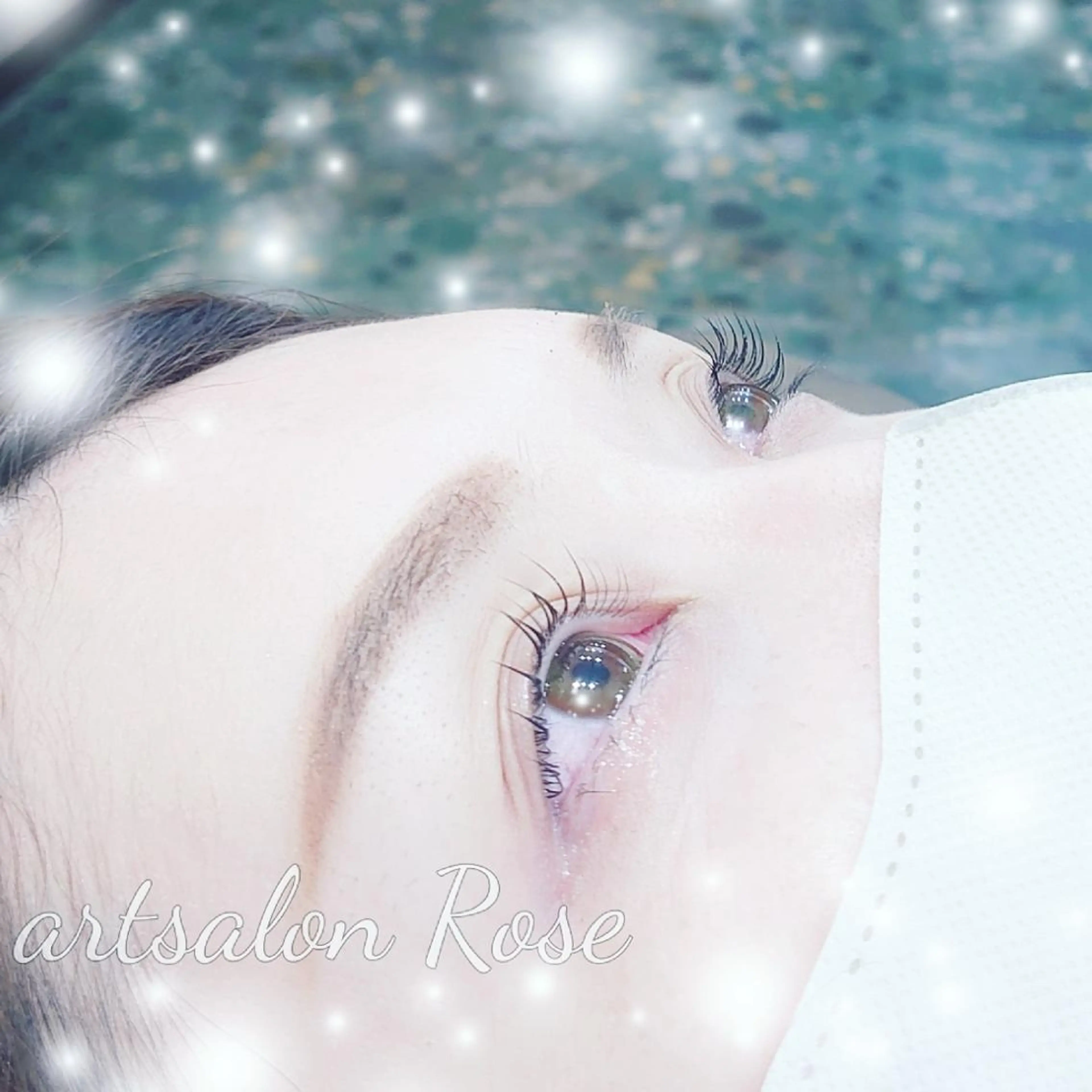 マツエク・マツパ パリジェンヌラッシュリフト まつげパーマ マツパ アートサロン ロゼ　AIのマツエク・マツパデザイン