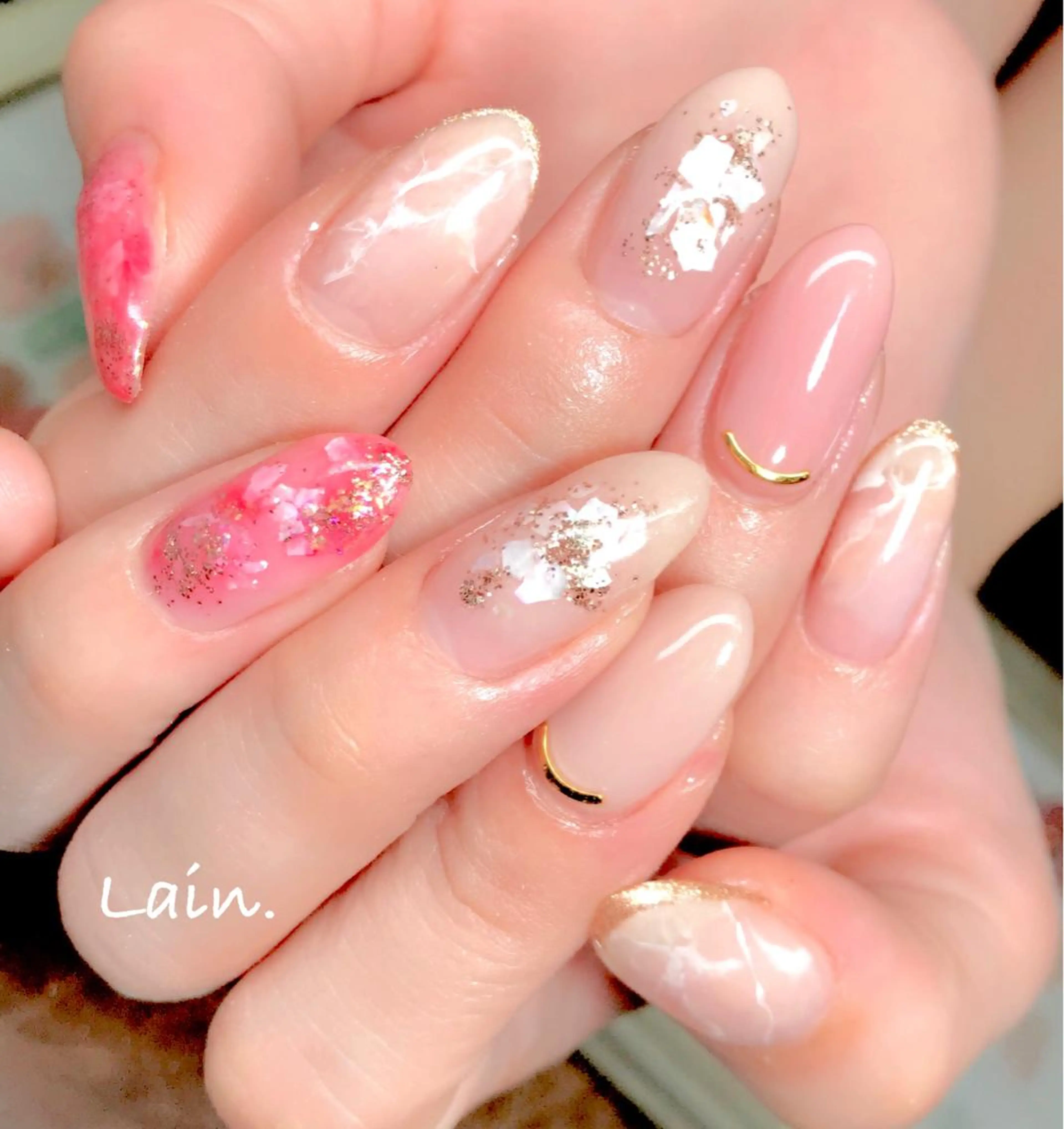 ネイル Liennail 持込デザインやり放題のネイルデザイン