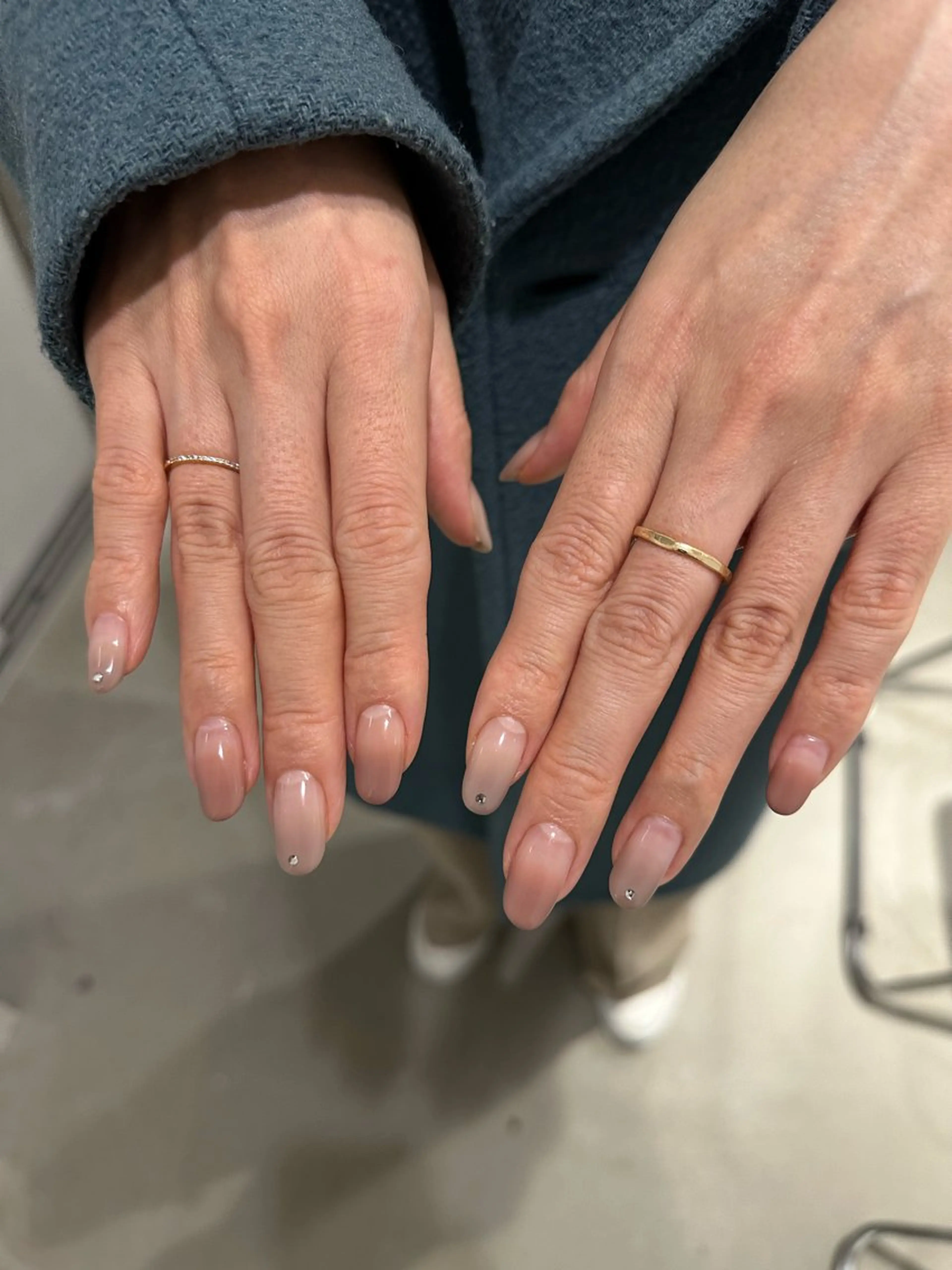 ネイル グラデーション fam.LMN所属・LMN Rei🐰ᩚのネイルデザイン