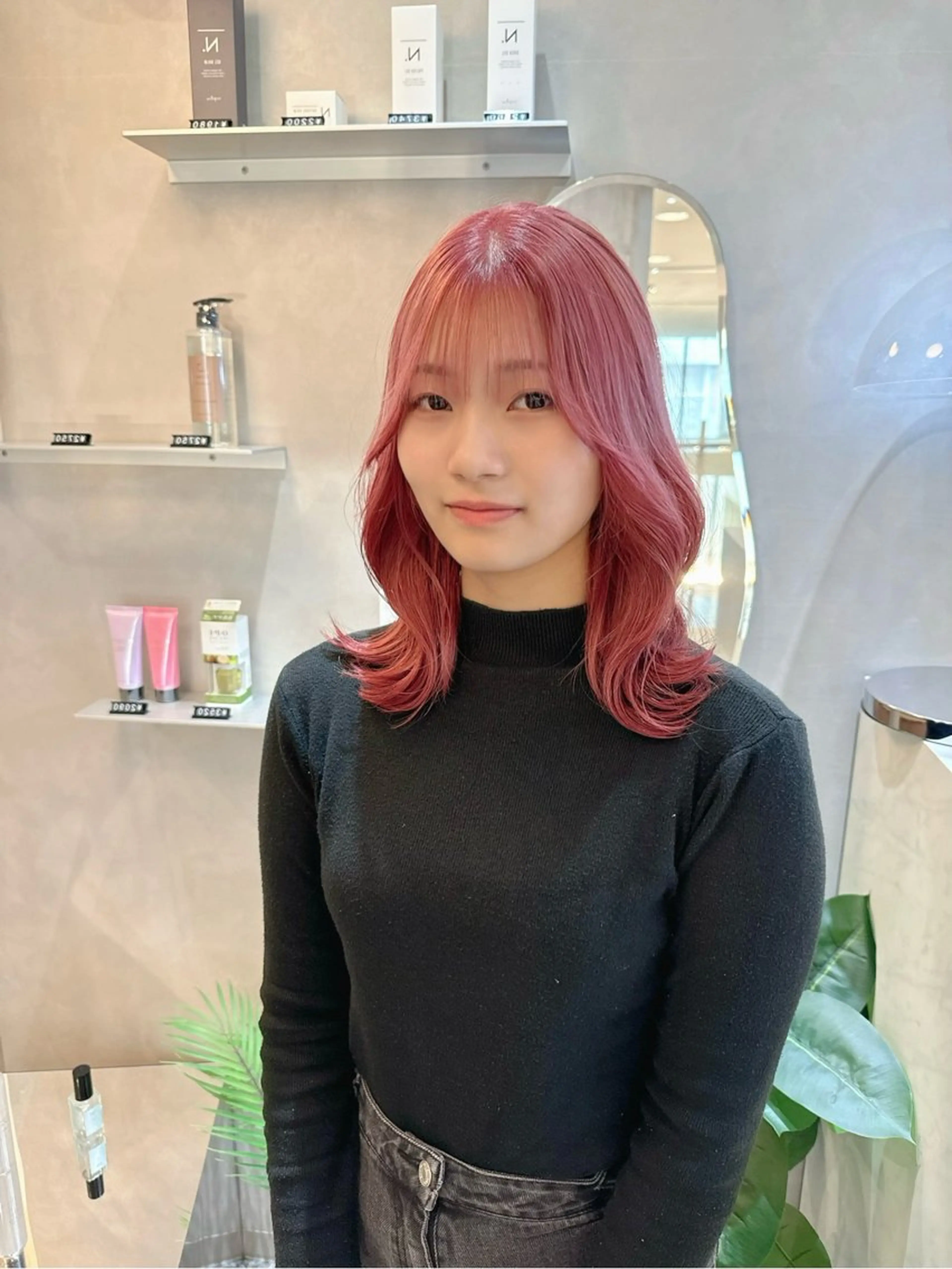 セミロング Tink　天神店所属・今村賢治/メンズ/ レイヤー✨艶カラーのヘアスタイル