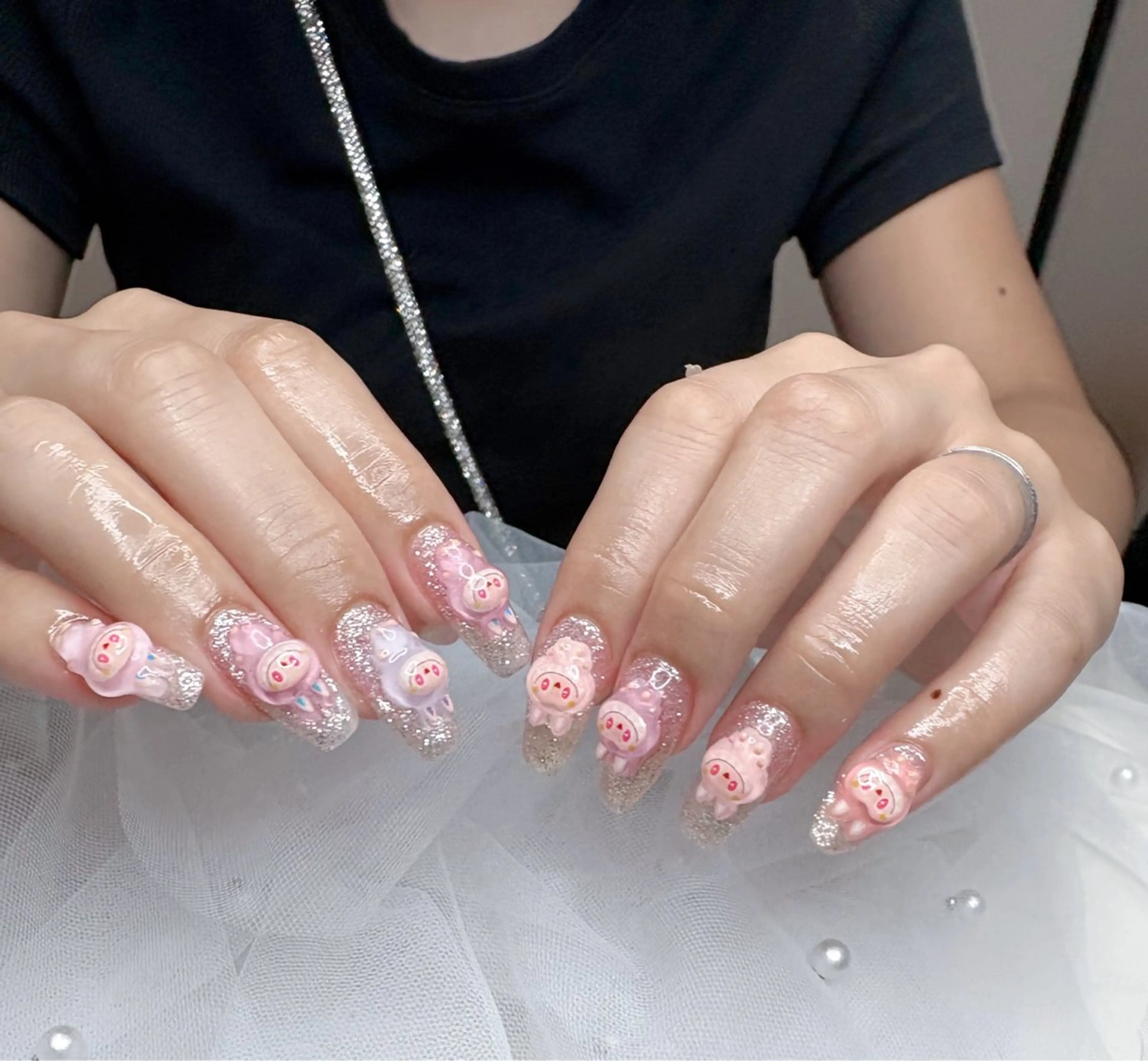 ネイル 💐Lumière 🩵かわちゃん💅のネイルデザイン