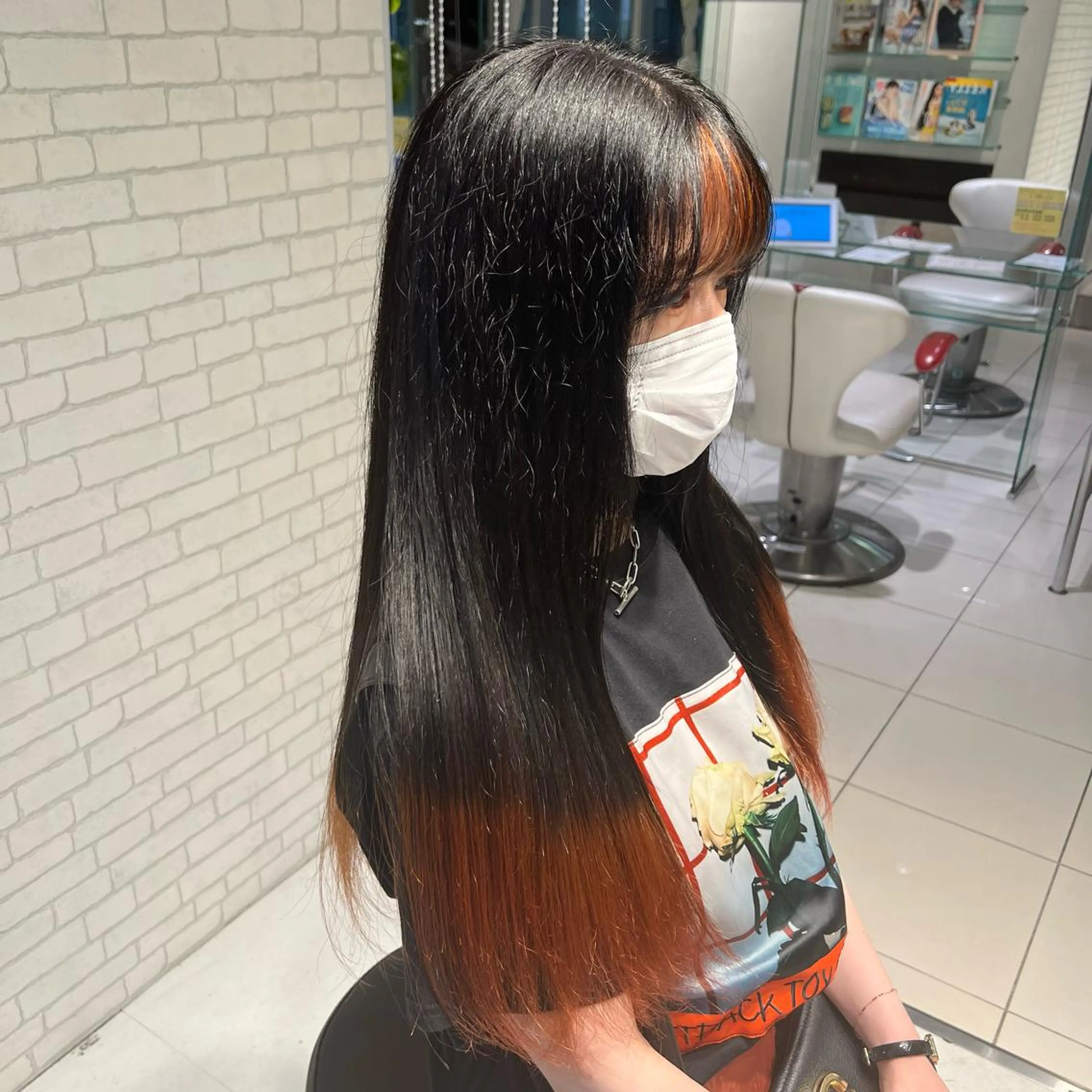 ロング カラー ヘアカラー トリートメント stylist 🐶内藤 成香のヘアスタイル