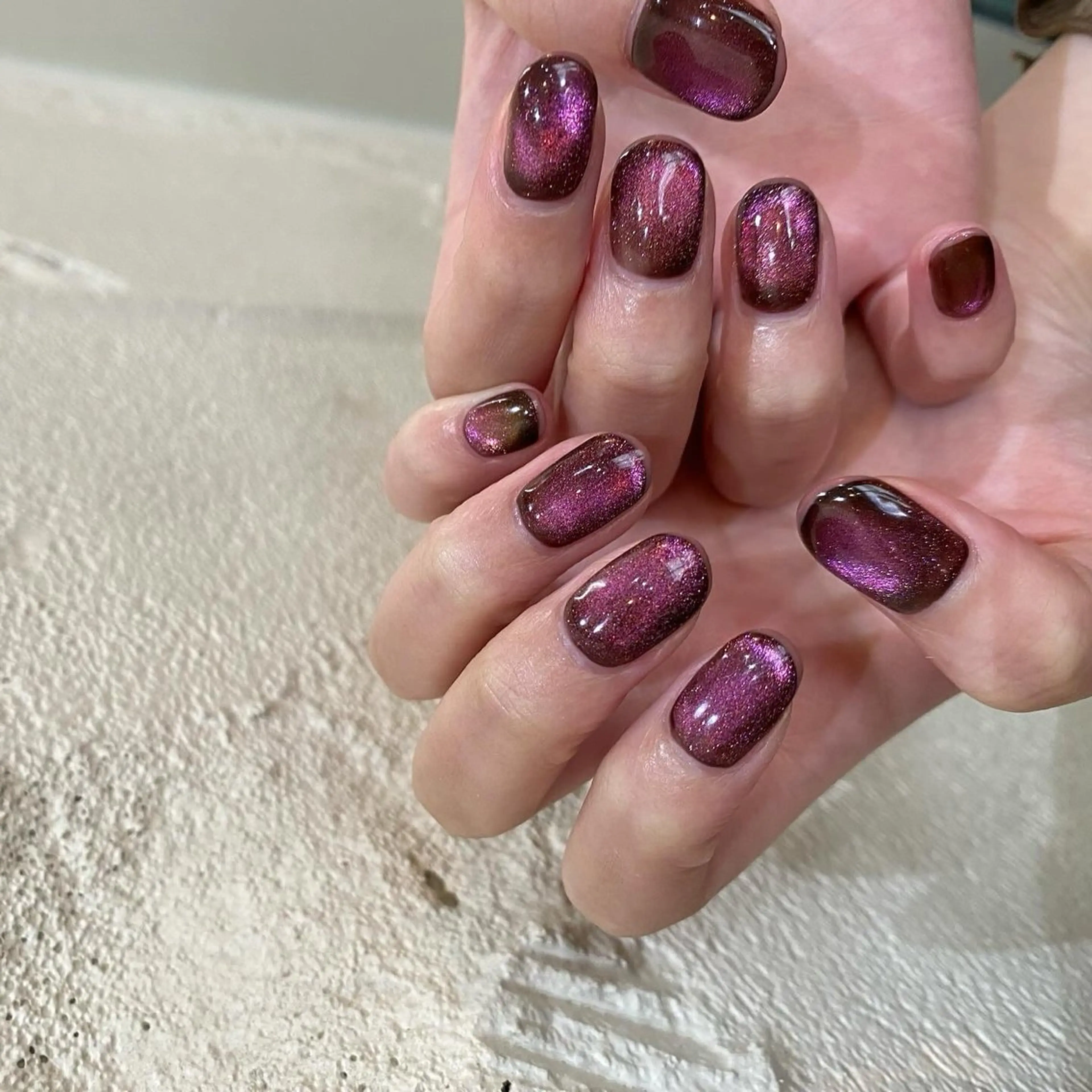 ネイル ピンク ハンドネイル nable.所属・栗林 実莉のネイルデザイン