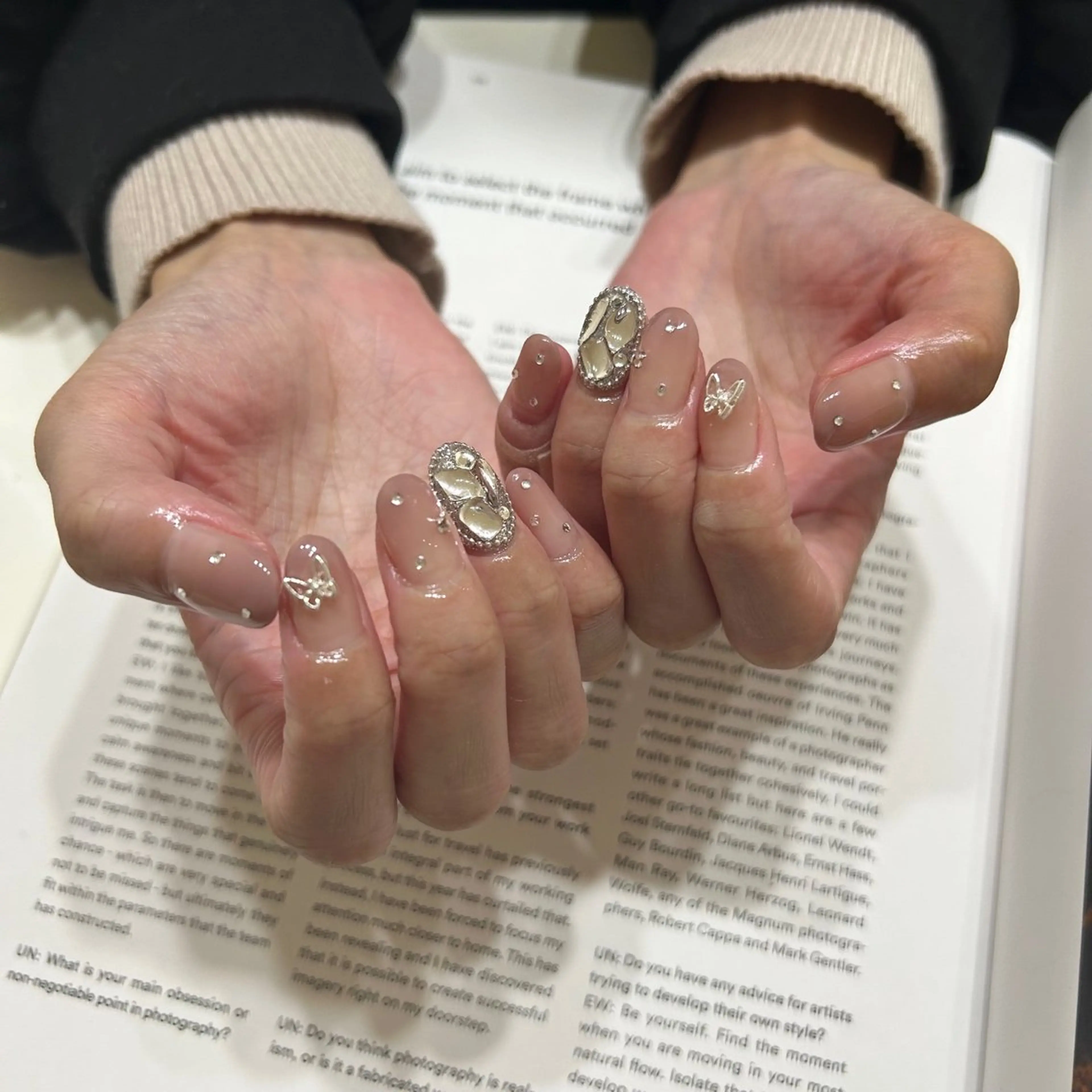 ネイル ブルー フットネイル ジェルネイル キラキラネイル 韓国ネイル RooM -produce by maynail-所属・RooM -mizuki-のネイルデザイン