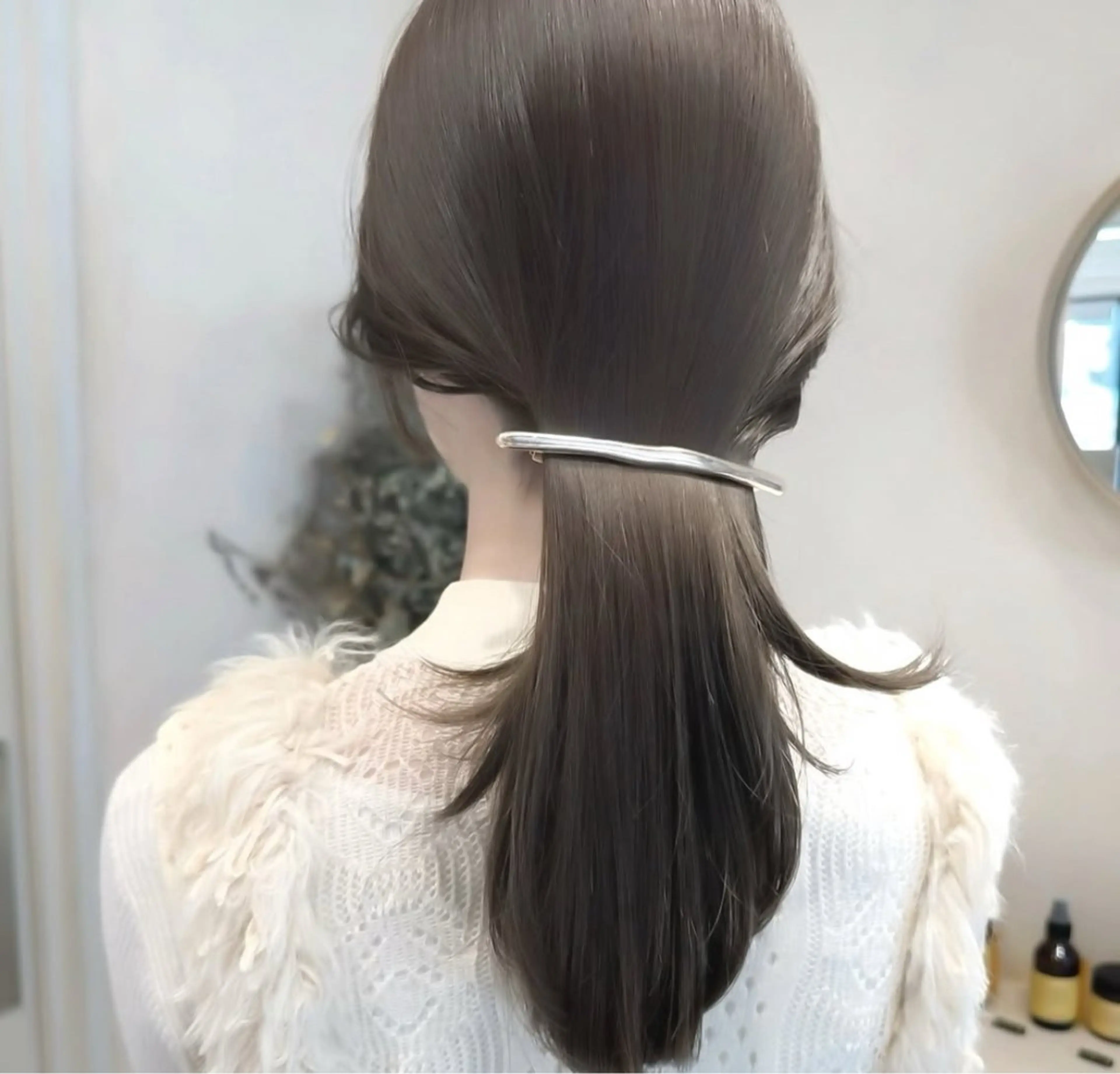 透明感ワンカラー + うる艶premiumトリートメントの写真