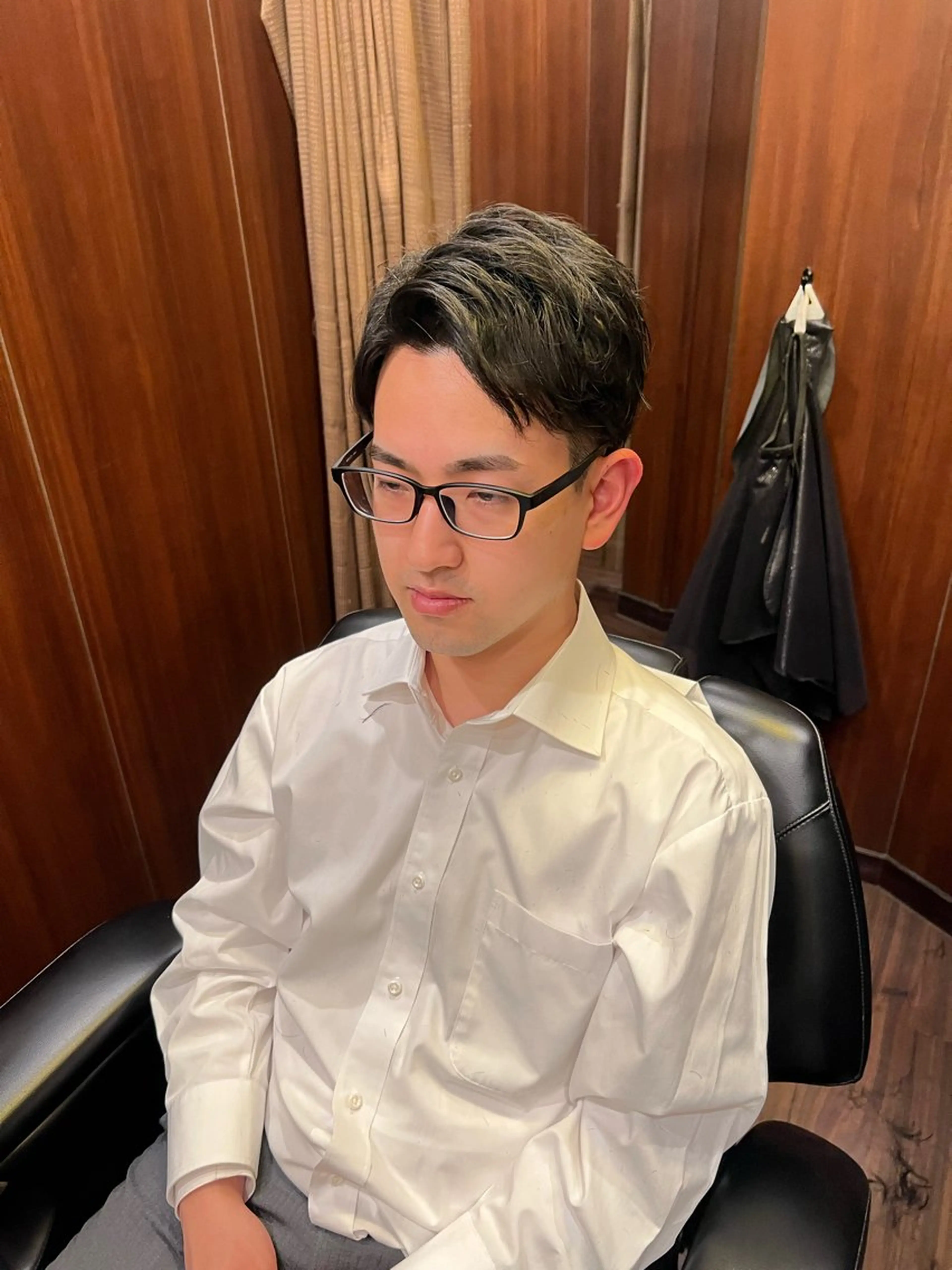 ミディアム ヒロ銀座　barber shop新宿店所属・長野 風人のヘアスタイル