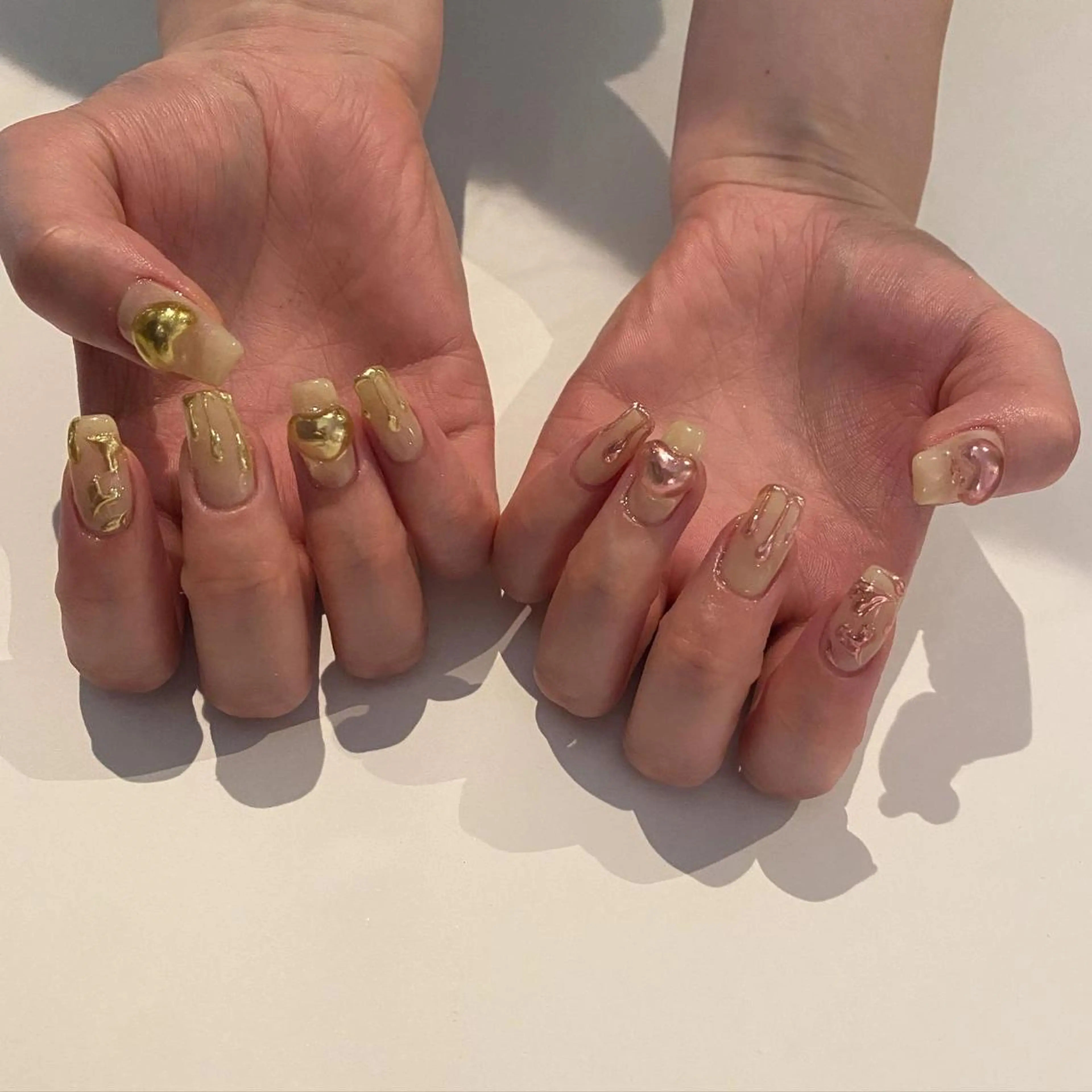 ネイル ゆびのさき所属・shiho /Petillantのネイルデザイン