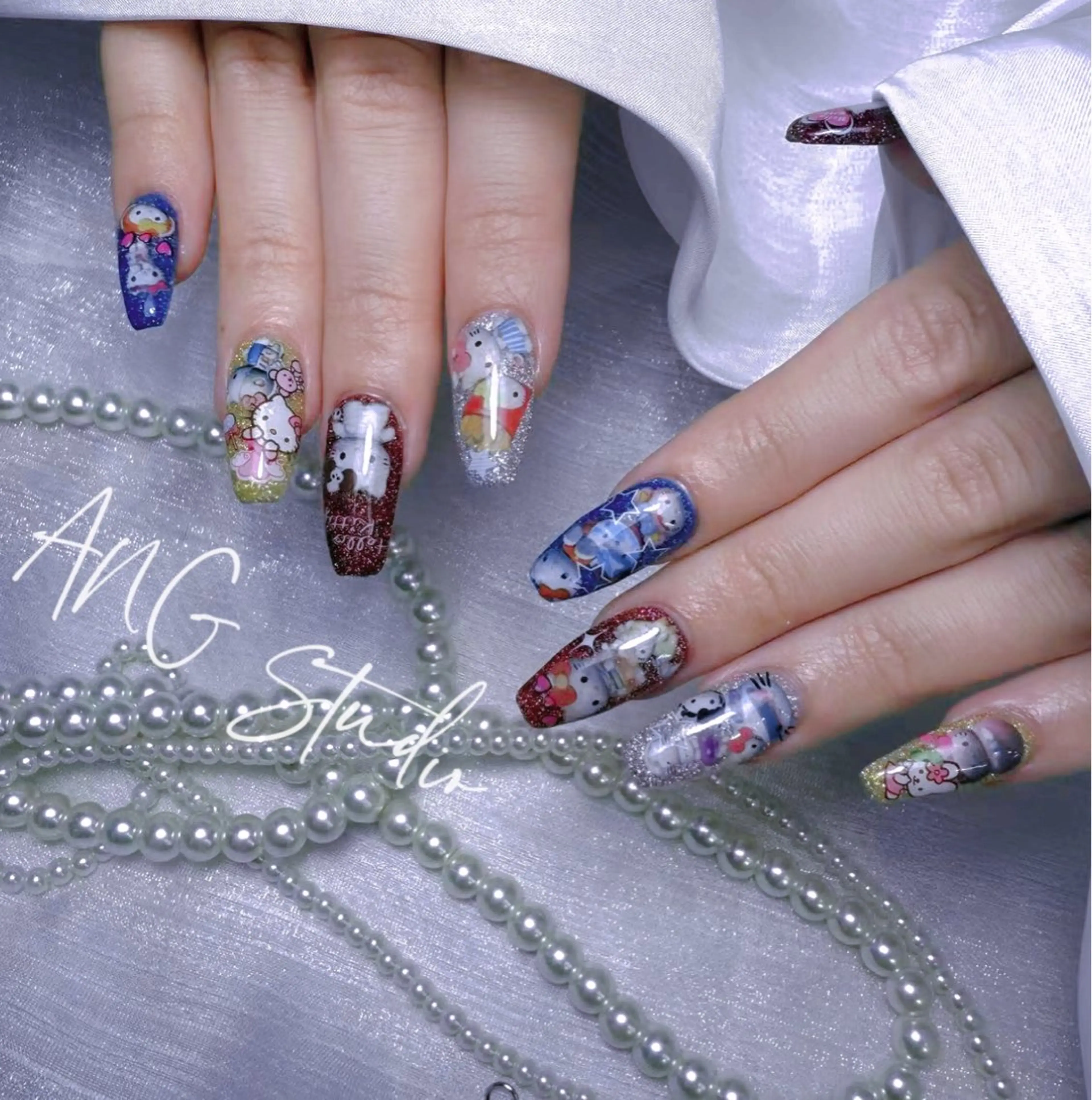 ネイル ハンドネイル ハンドケア ANG Studioのネイルデザイン