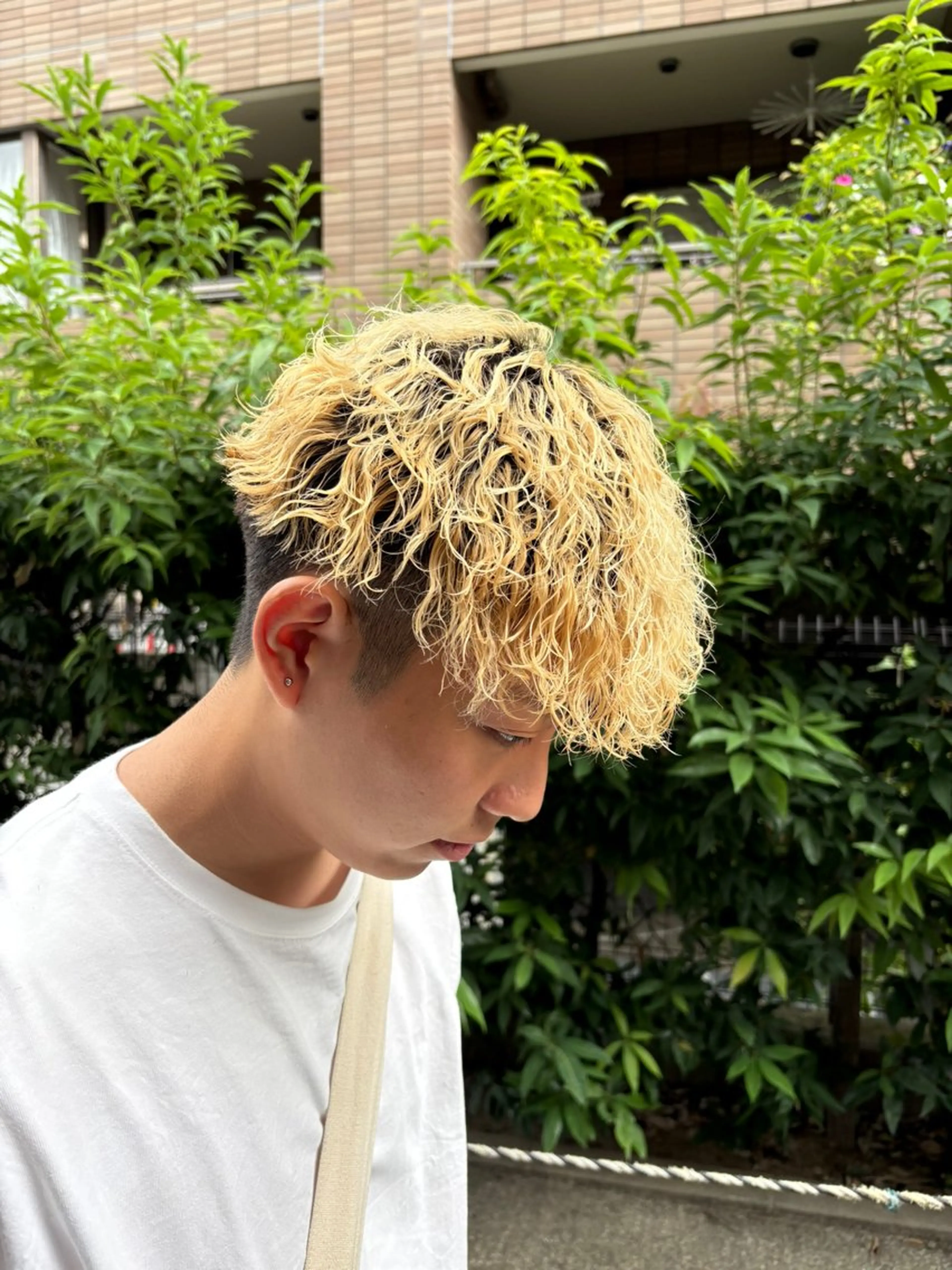 パーマ メンズ カット パーマ 梅田/全パーマ特化/ ケアパーマ特化/秋本のヘアスタイル