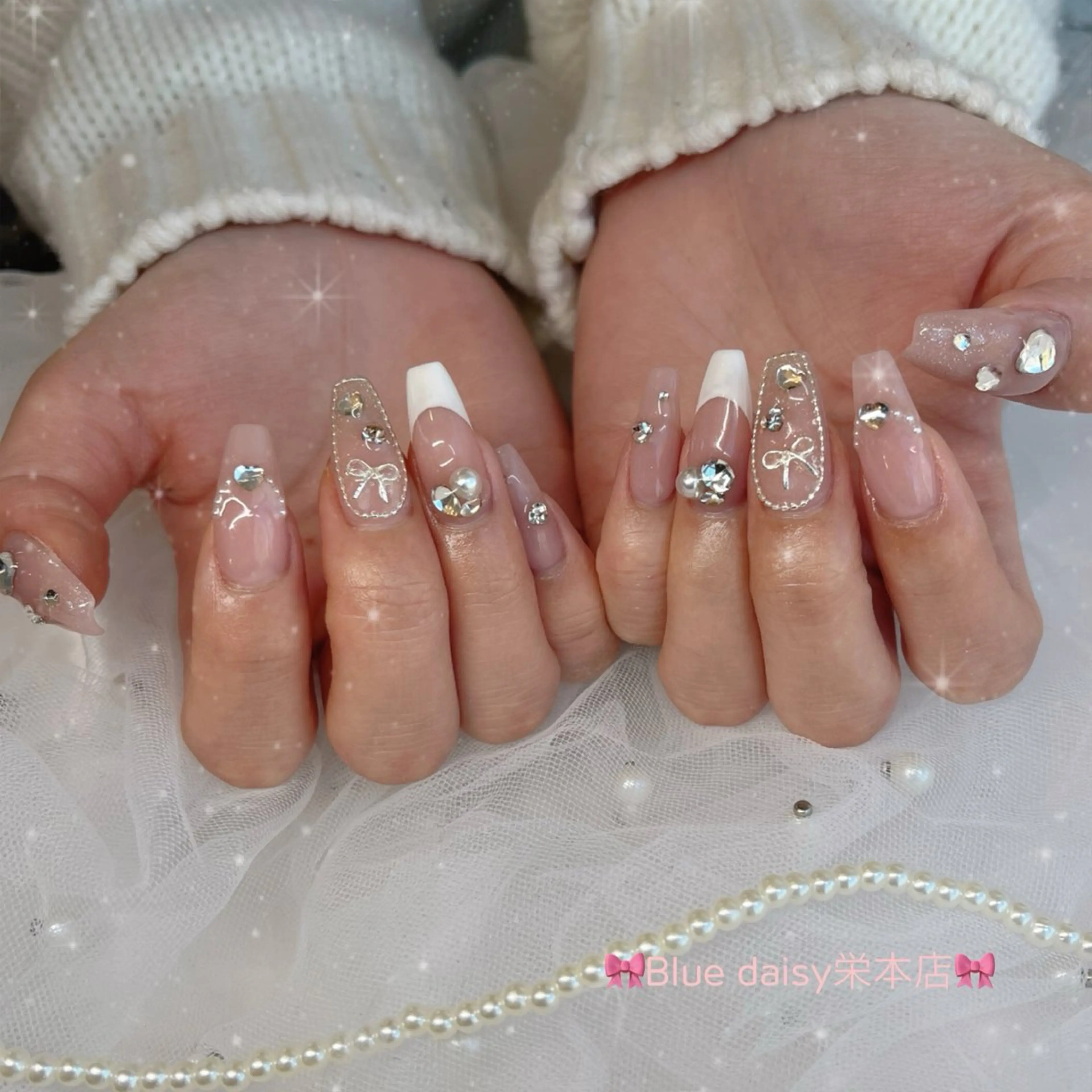 ネイル ピンク ハンドネイル ブルーデイジー栄本店所属・BlueDaisy 栄本店のネイルデザイン