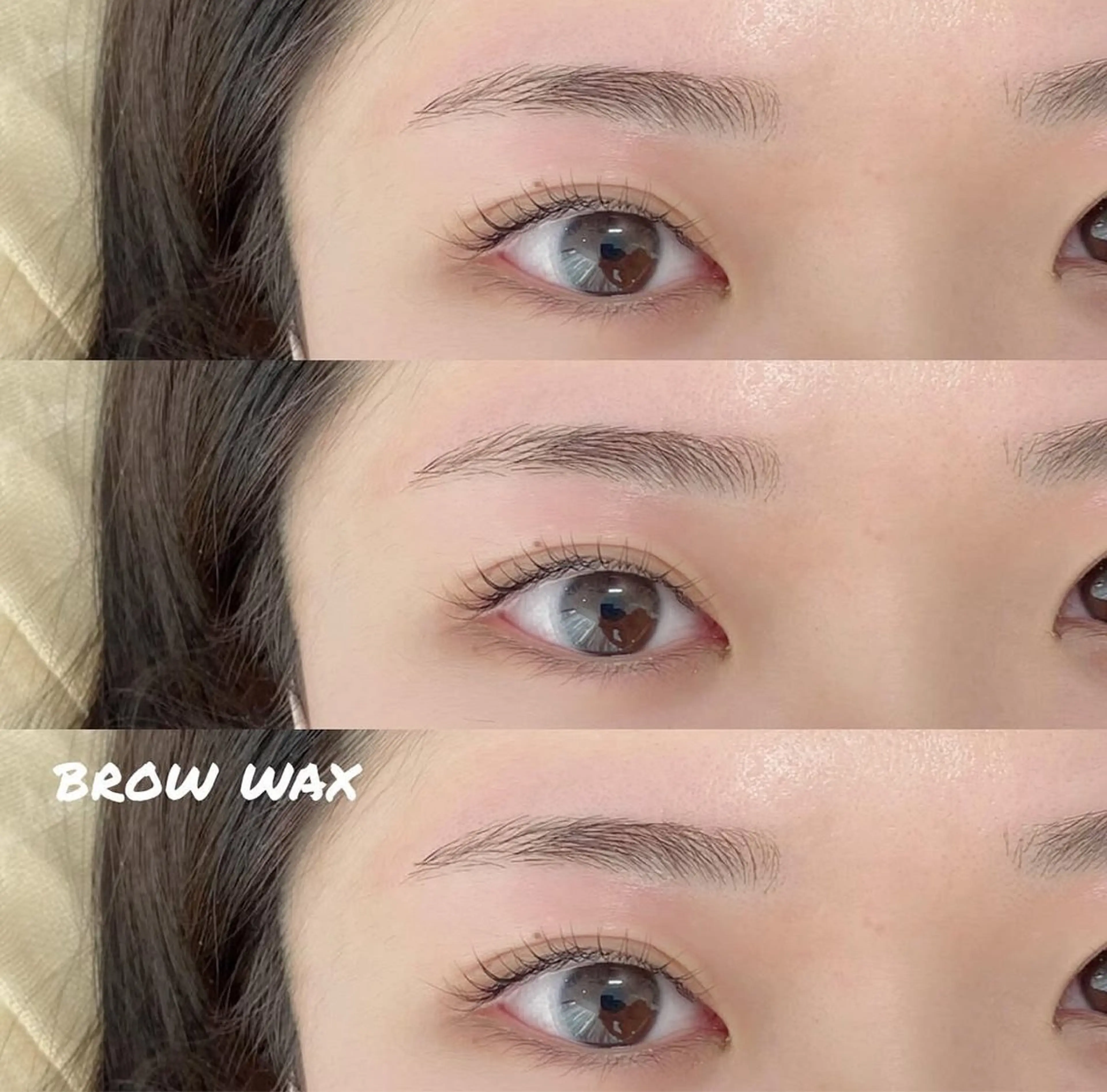 アイブロウ 眉毛ワックス脱毛 Crescent Eye SHIMUの眉毛・アイブロウイメージ