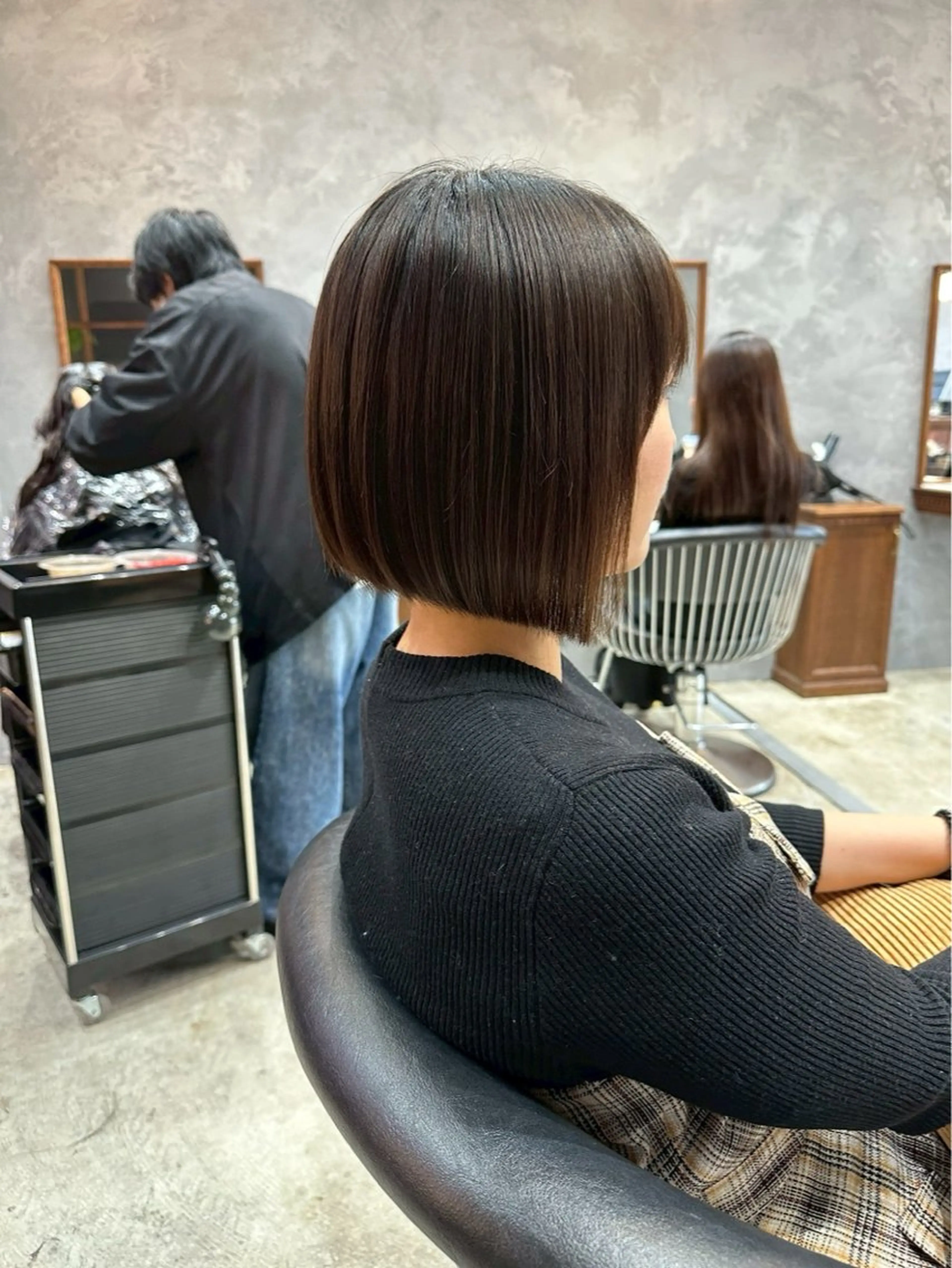 ショート 韓国ヘア/透明感 カラー/金子 愛優のヘアスタイル