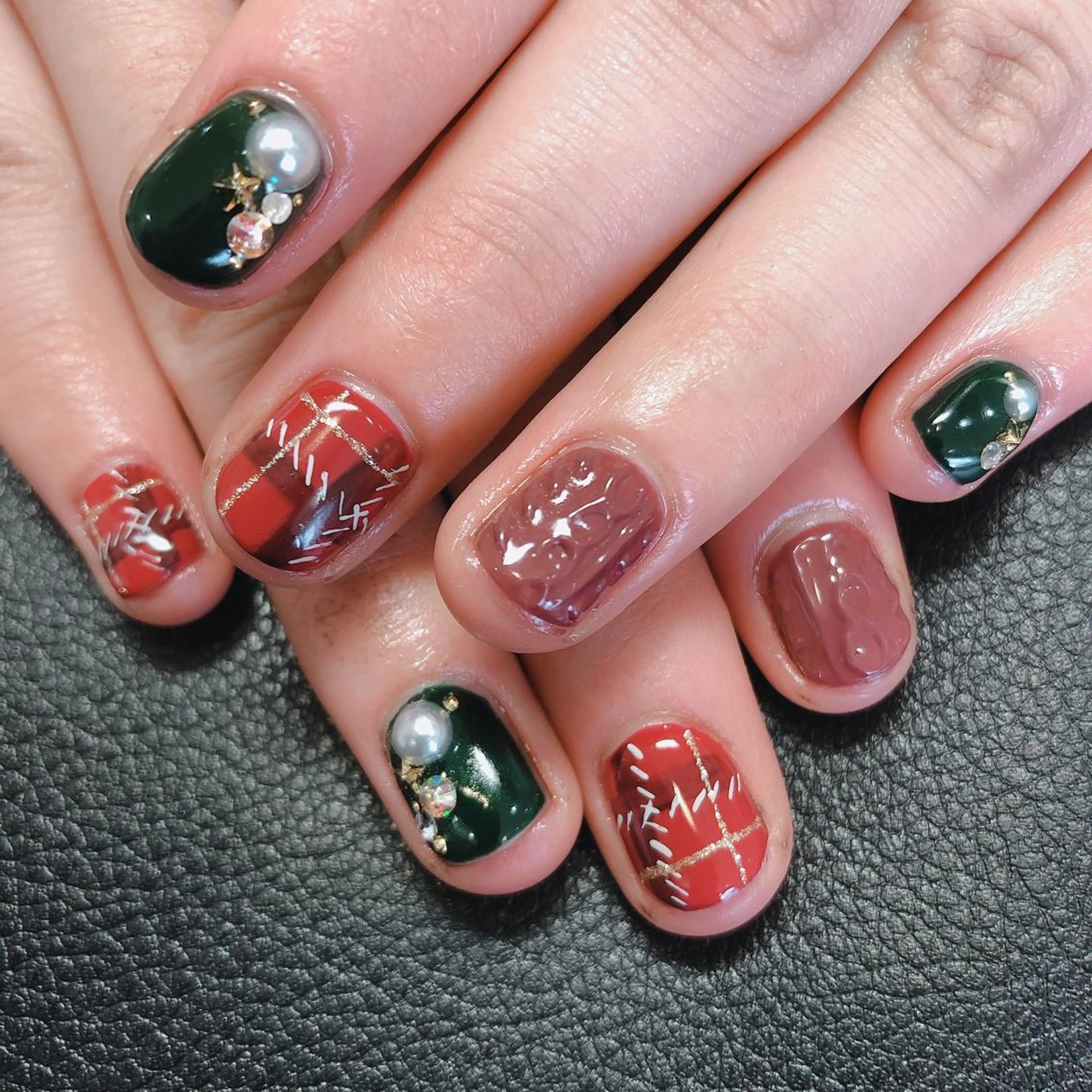 ネイル 冬ネイル クリスマス Nail salon  Stella所属・Nail salon Stellaのネイルデザイン
