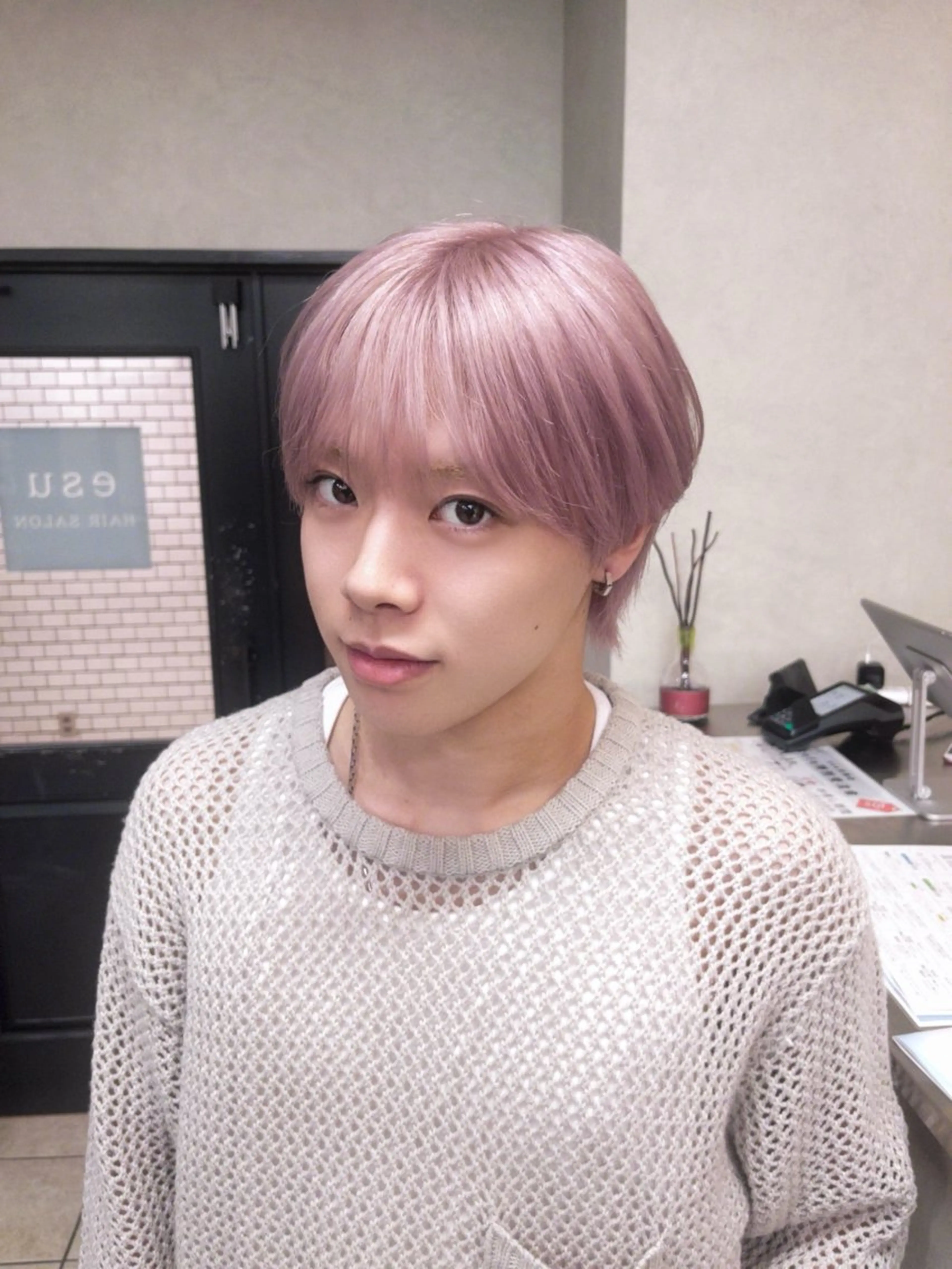 ロング カラー ヘアカラー ハイトーンカラー🩶 大阪/kanonのヘアスタイル