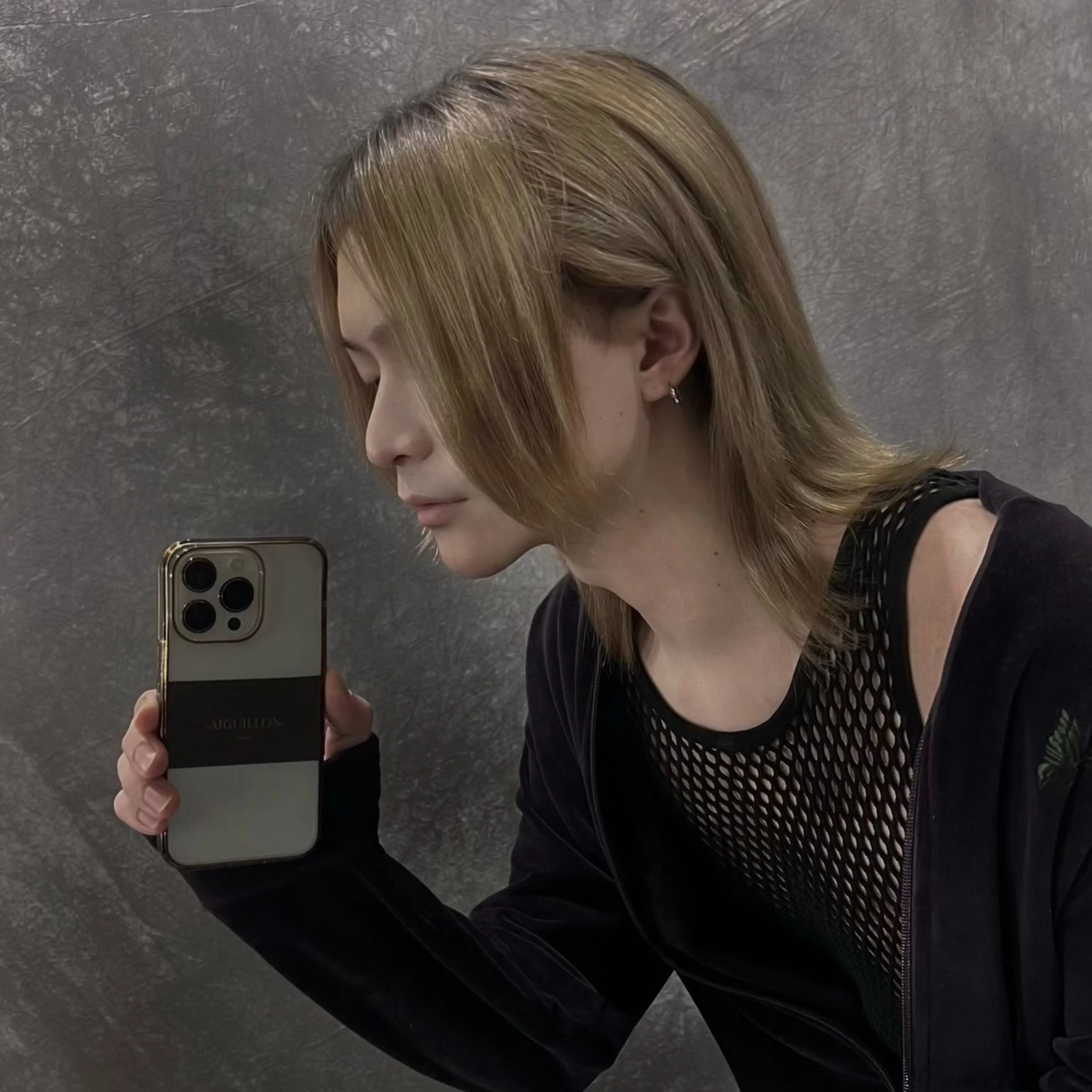 ロング メンズ カット ヘアカラー RACCOON.TOKYO 渋谷店所属・メンズカット特化🐺 ウルフ[店長]置塩祥のヘアスタイル