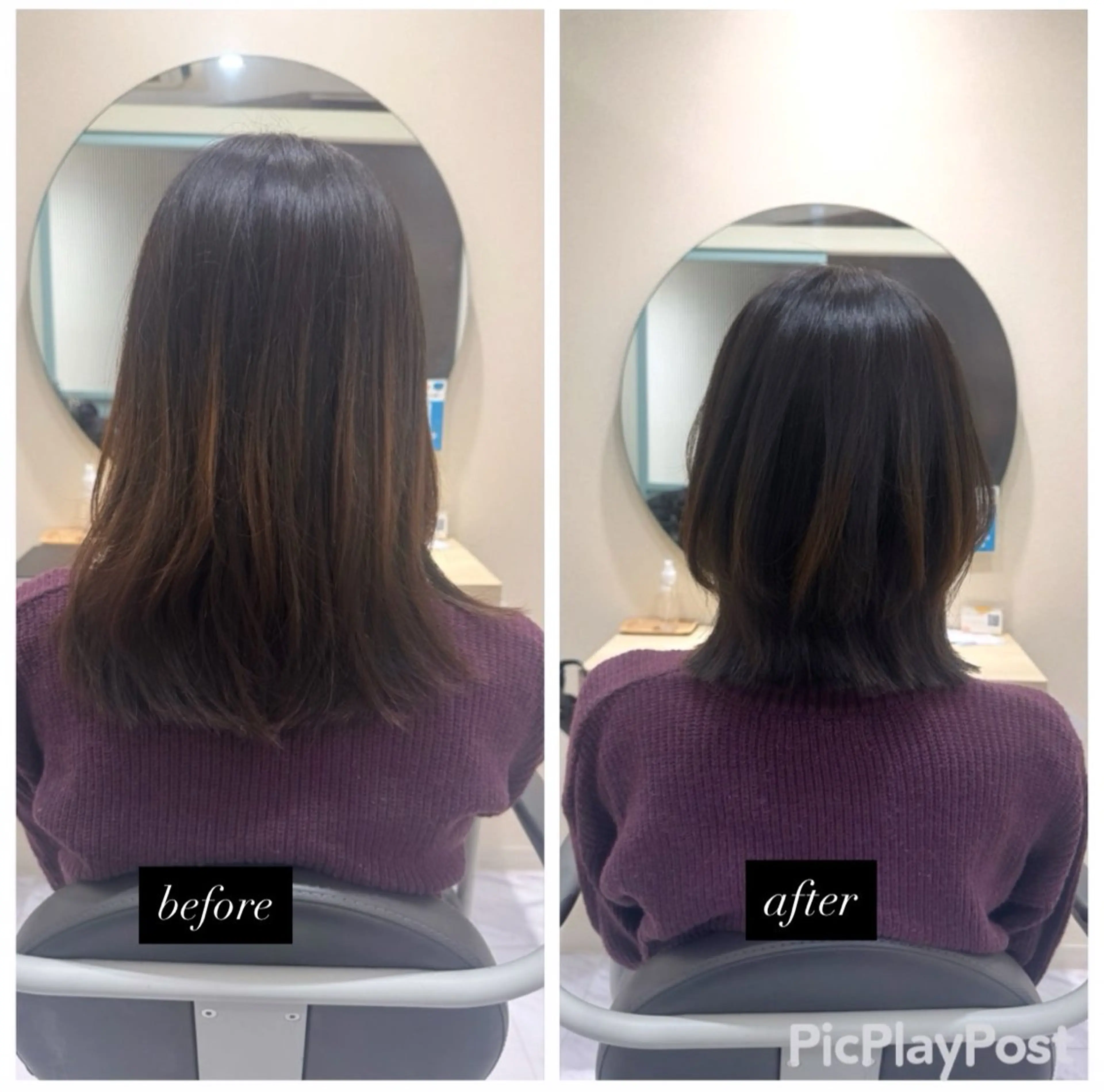 ミディアム カット 丹野 圭太のヘアスタイル