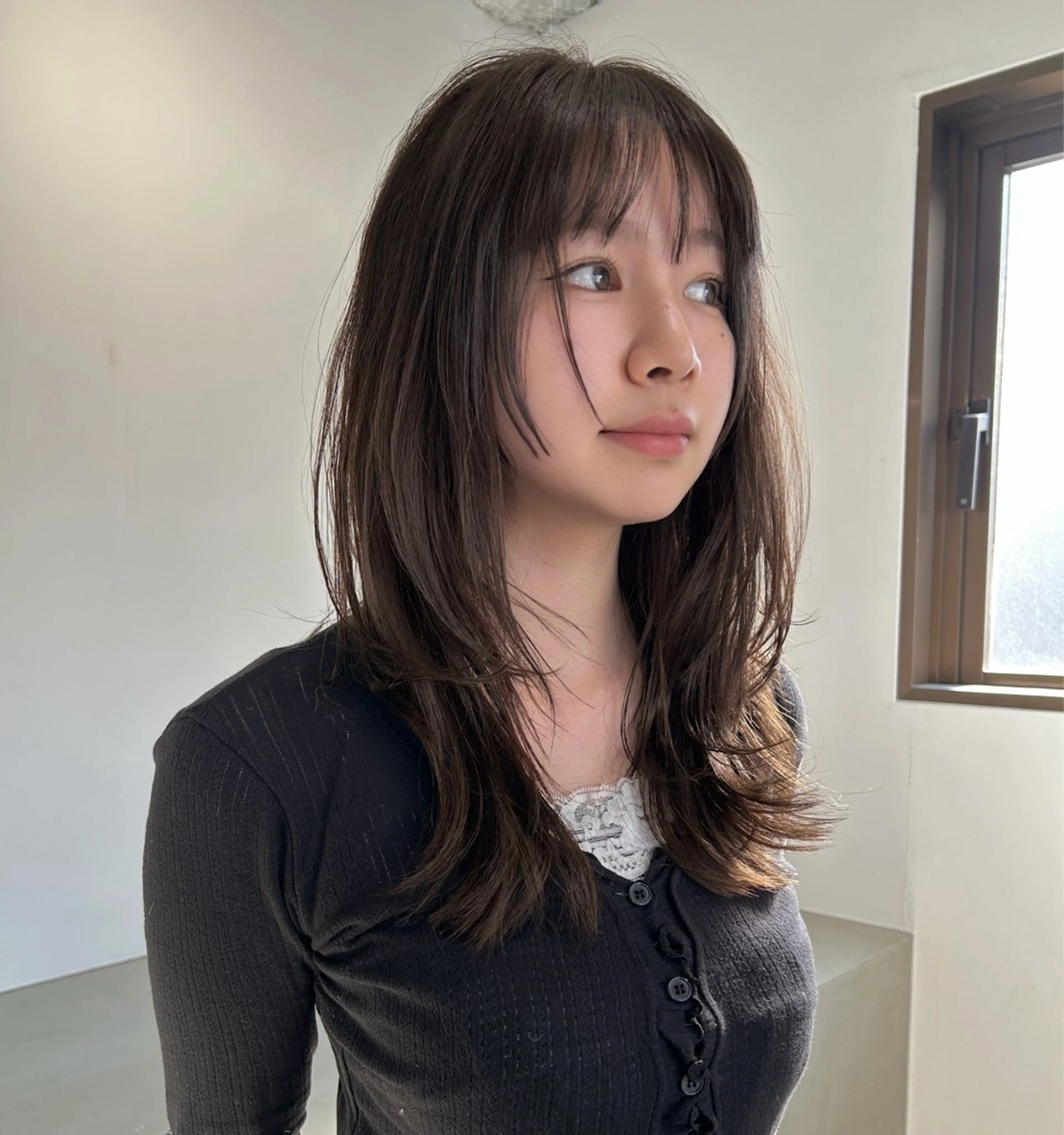 ロング カラー ヘアアレンジ ベージュカラー カット ヘアカラー トリートメント 🎀suzuna 透明感colorのヘアスタイル