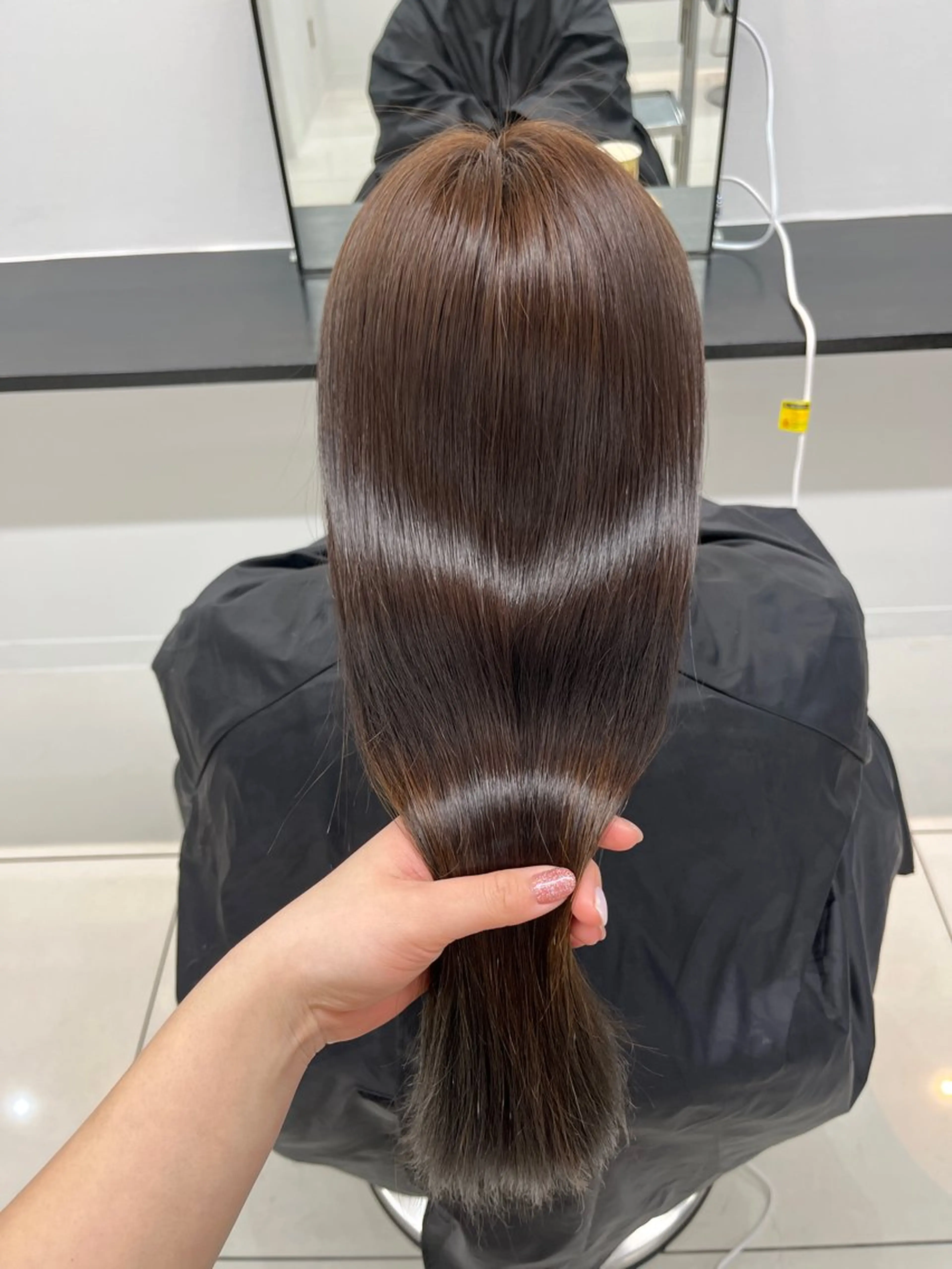 ロング カラー ヘアカラー トリートメント ブリーチなしWカラー /アレンジ/ユウミのヘアスタイル