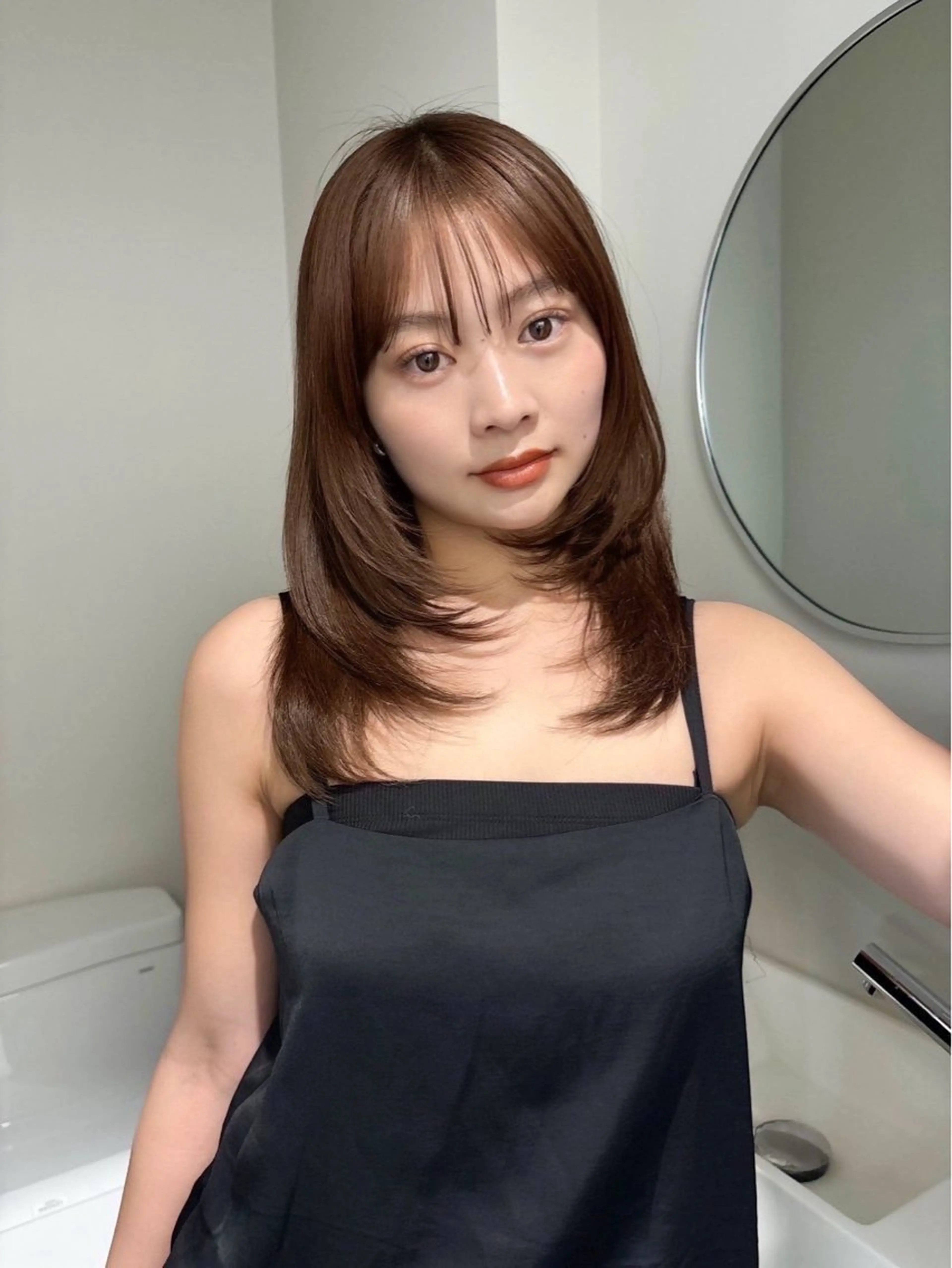 🌙【Open記念クーポン】🌙カット+カラー+システムトリートメント🫧/新宿三丁目の写真