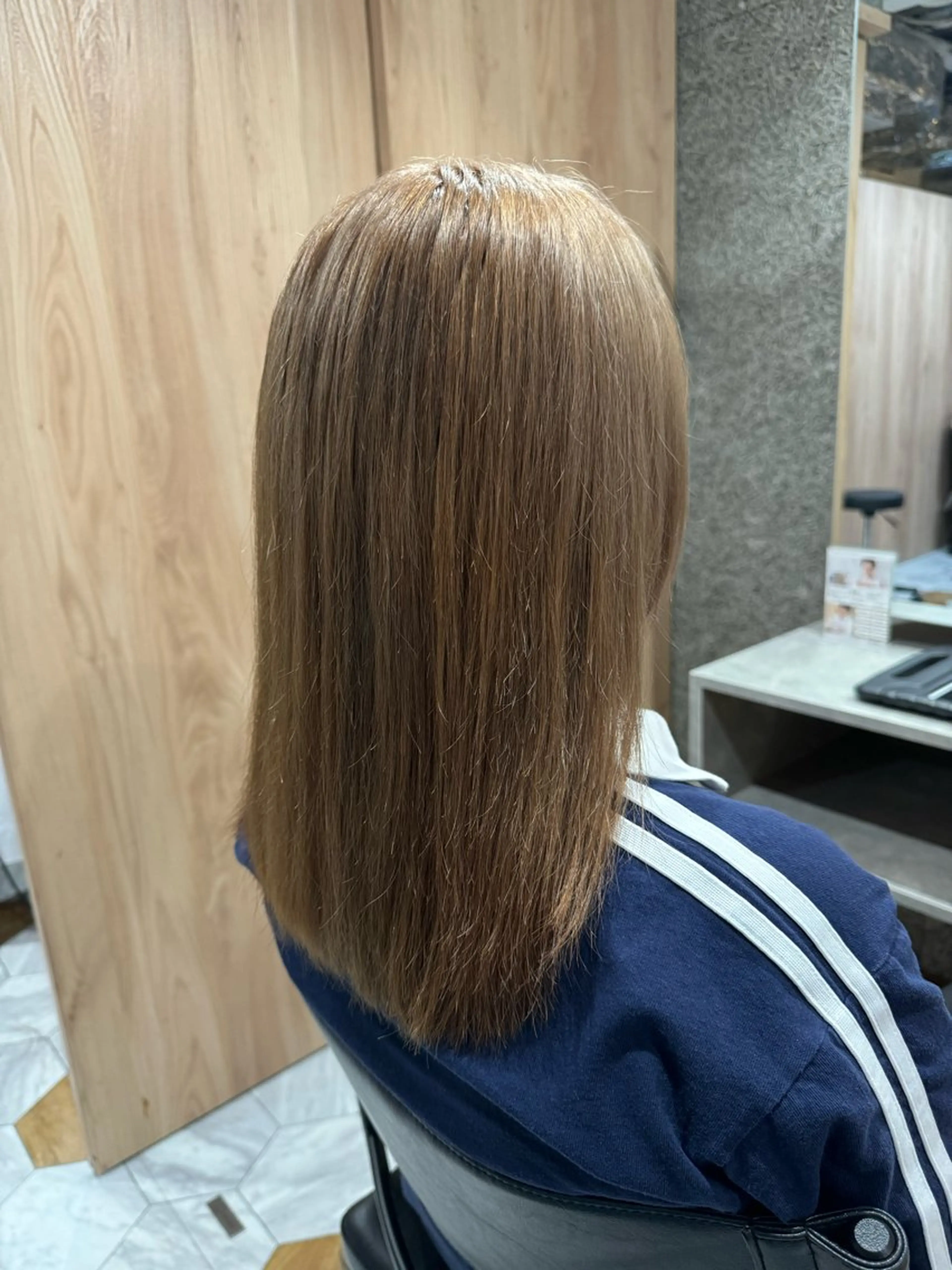 セミロング ヘアカラー トリートメント 🌙米谷 拓海のヘアスタイル