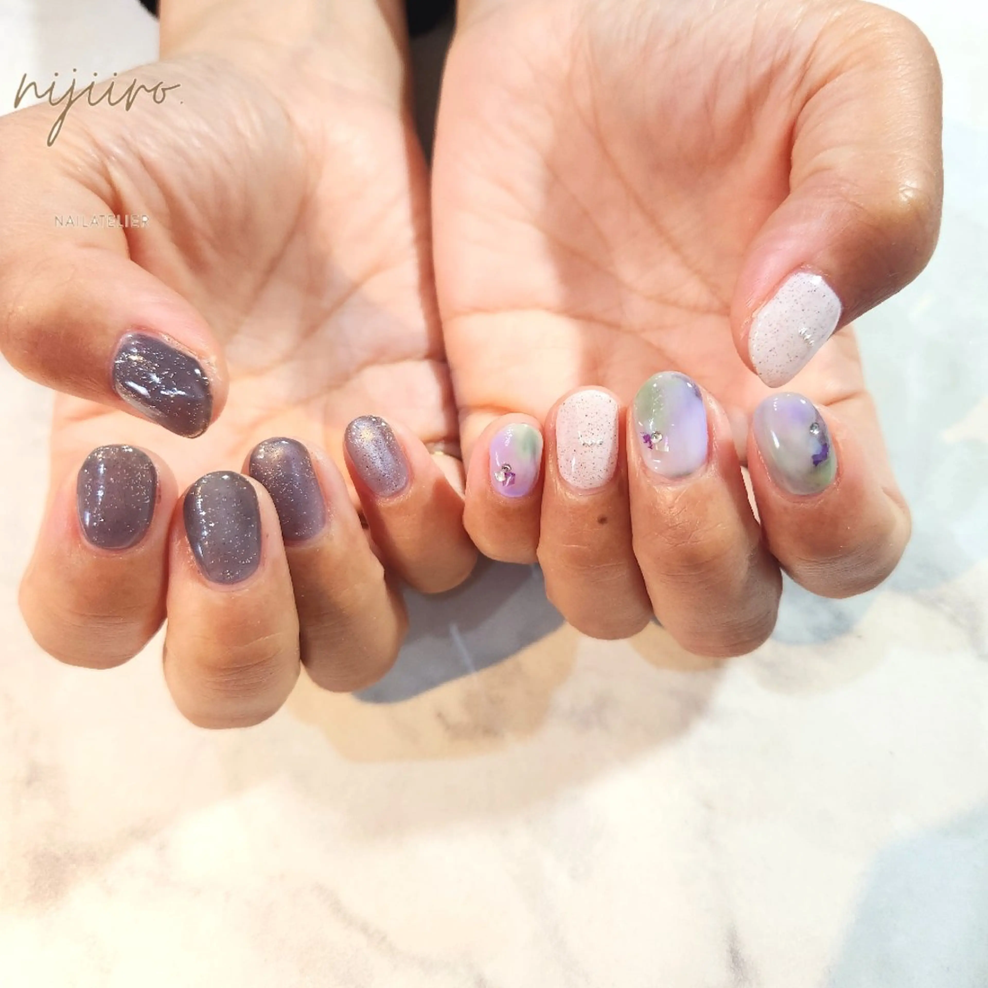 ネイル nailatelier nijiiro.所属・nijiiro🌈 サトウのネイルデザイン