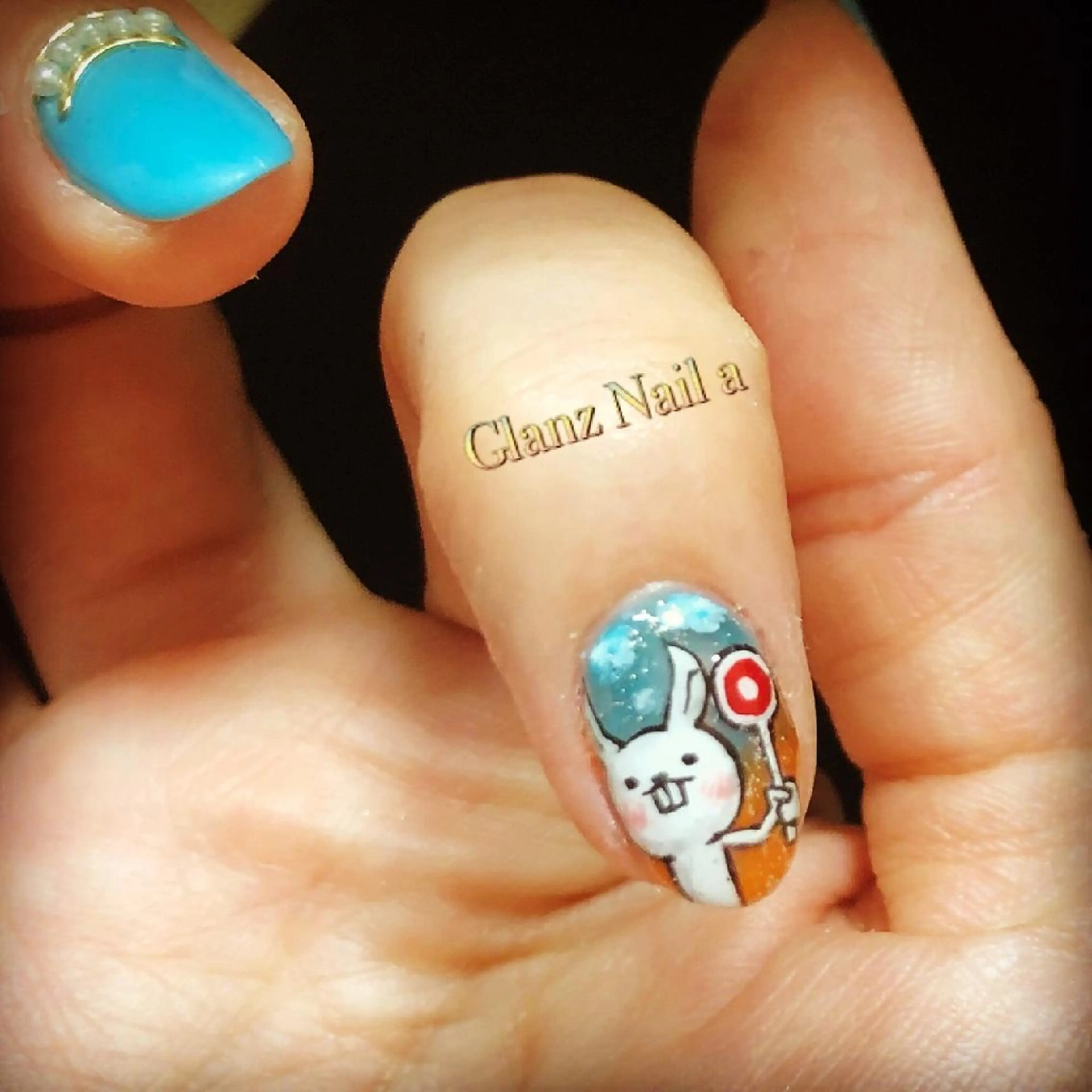 ネイル アートネイル Glanz  Nail aのネイルデザイン