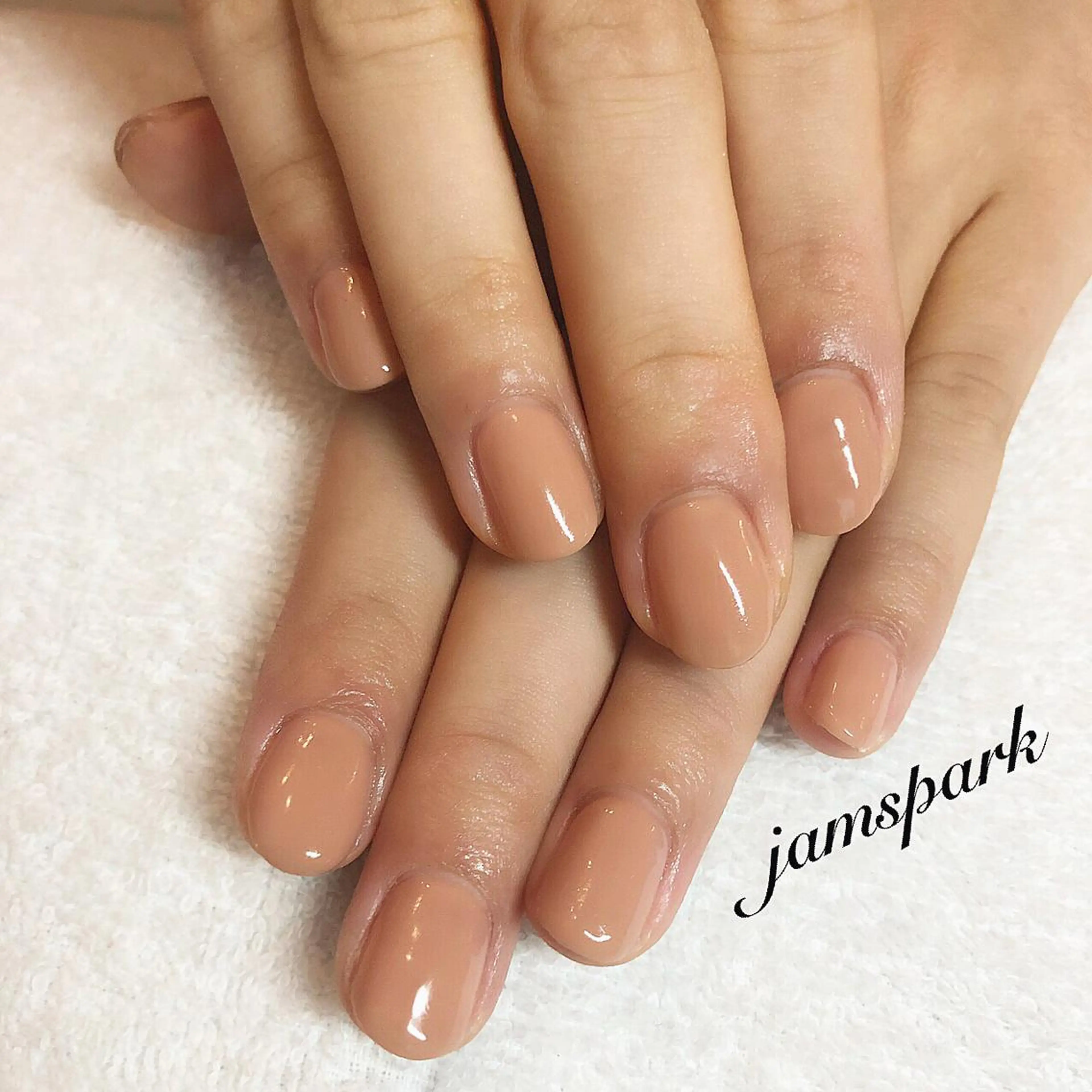 💚シェラックワンカラー💚マシンケア込✨［オフなし］の写真