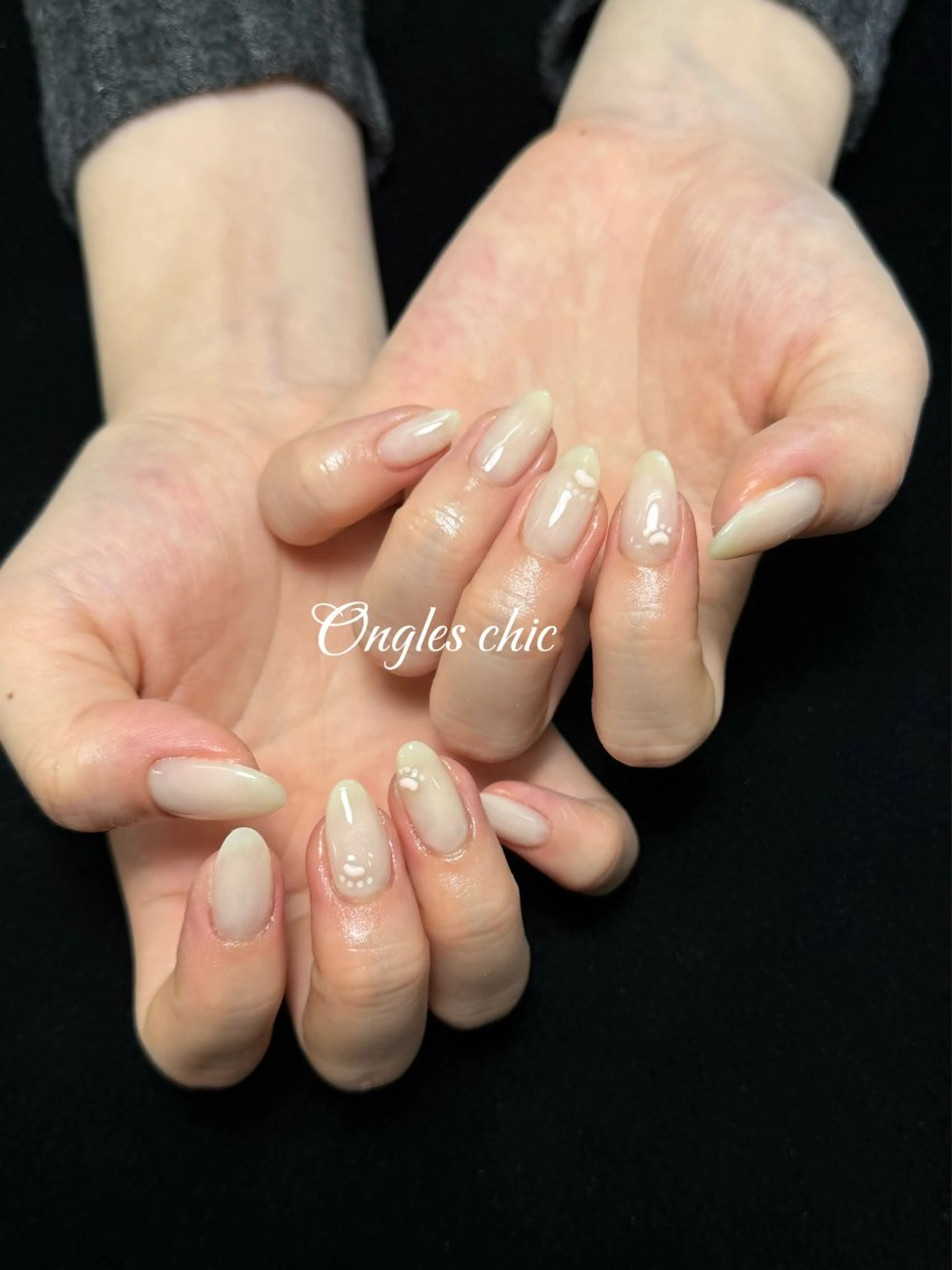 ネイル ハンドネイル ハンドケア ongles chicのネイルデザイン