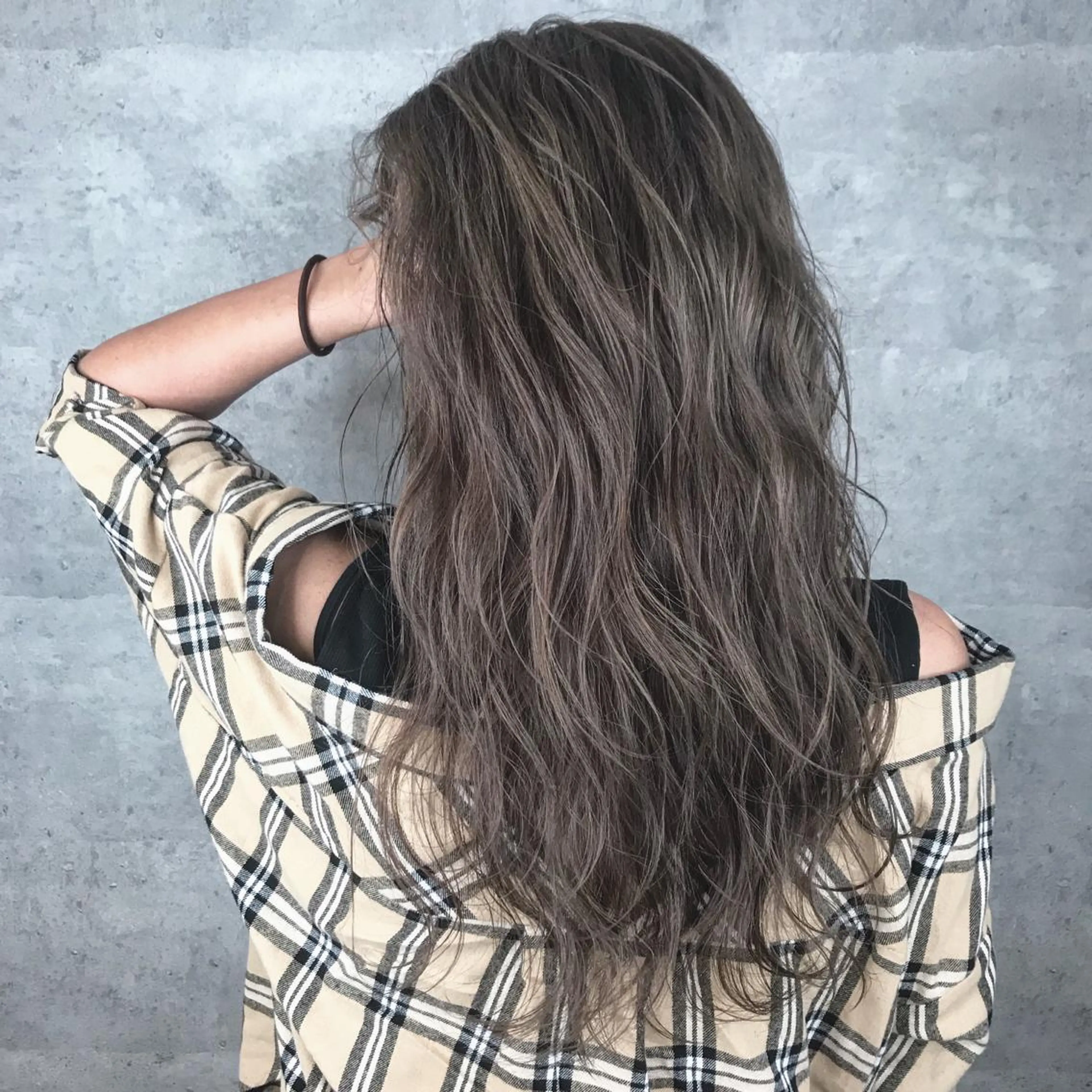 カット&イルミナカラー&縮毛矯正&ハホニコトリートメントの写真